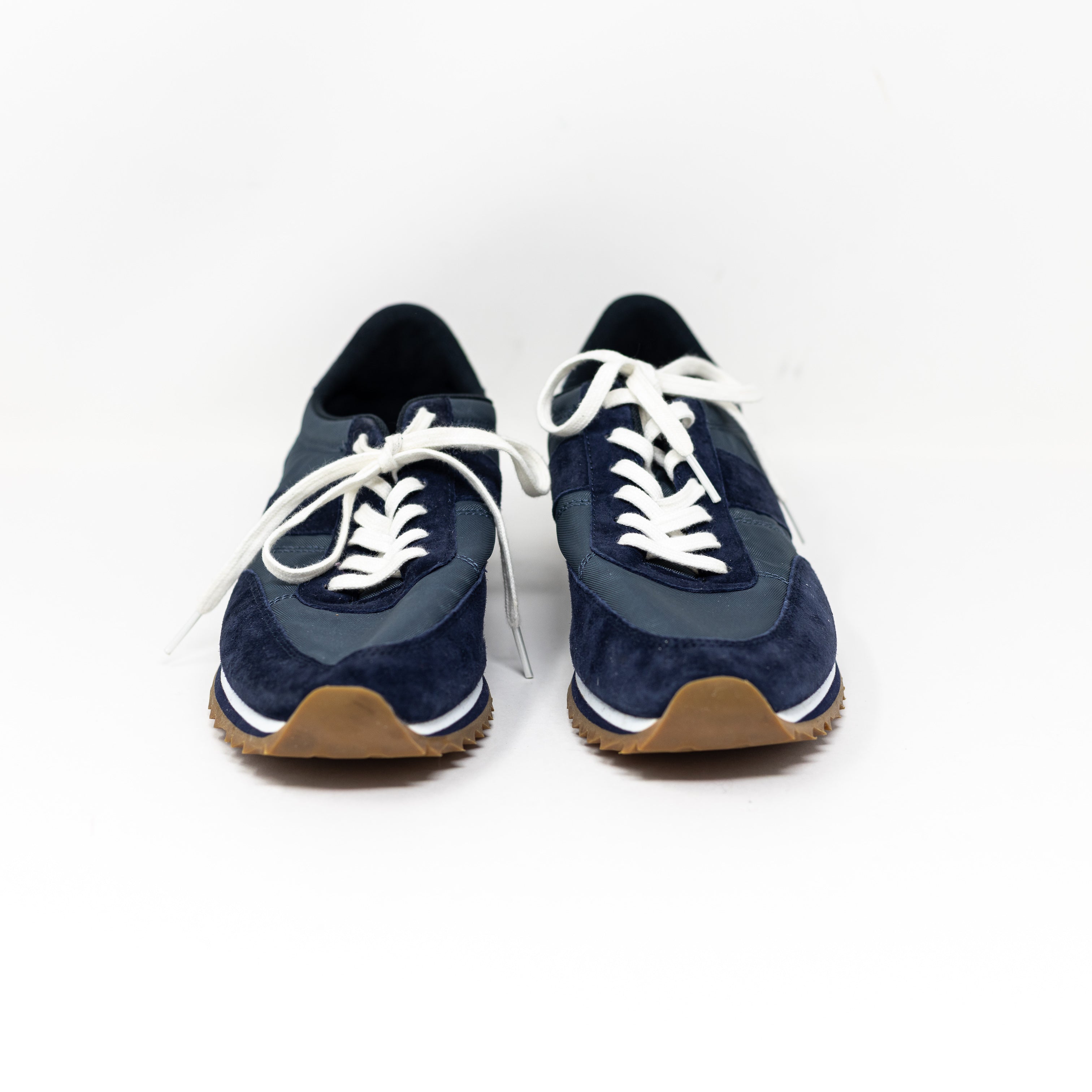 NEW J. Crew Women's Genuine Suede Mesh Lace Up Low Top Trainers Sneakers Shoes 8