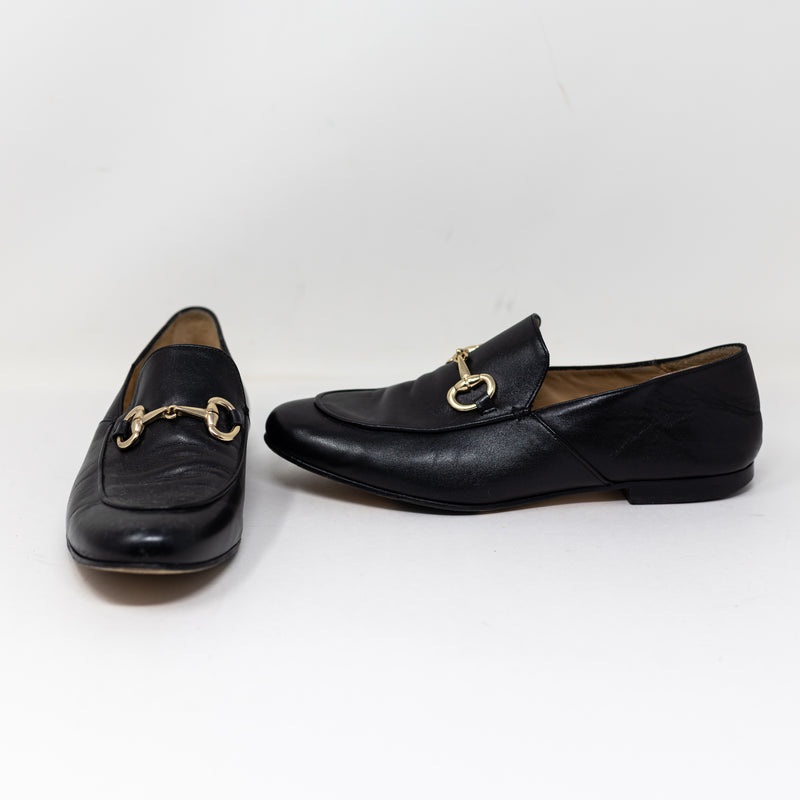 L'idea By Lori Women's Genuine Leather Horsebit Buckle Slip On Loafers Shoes 7.5