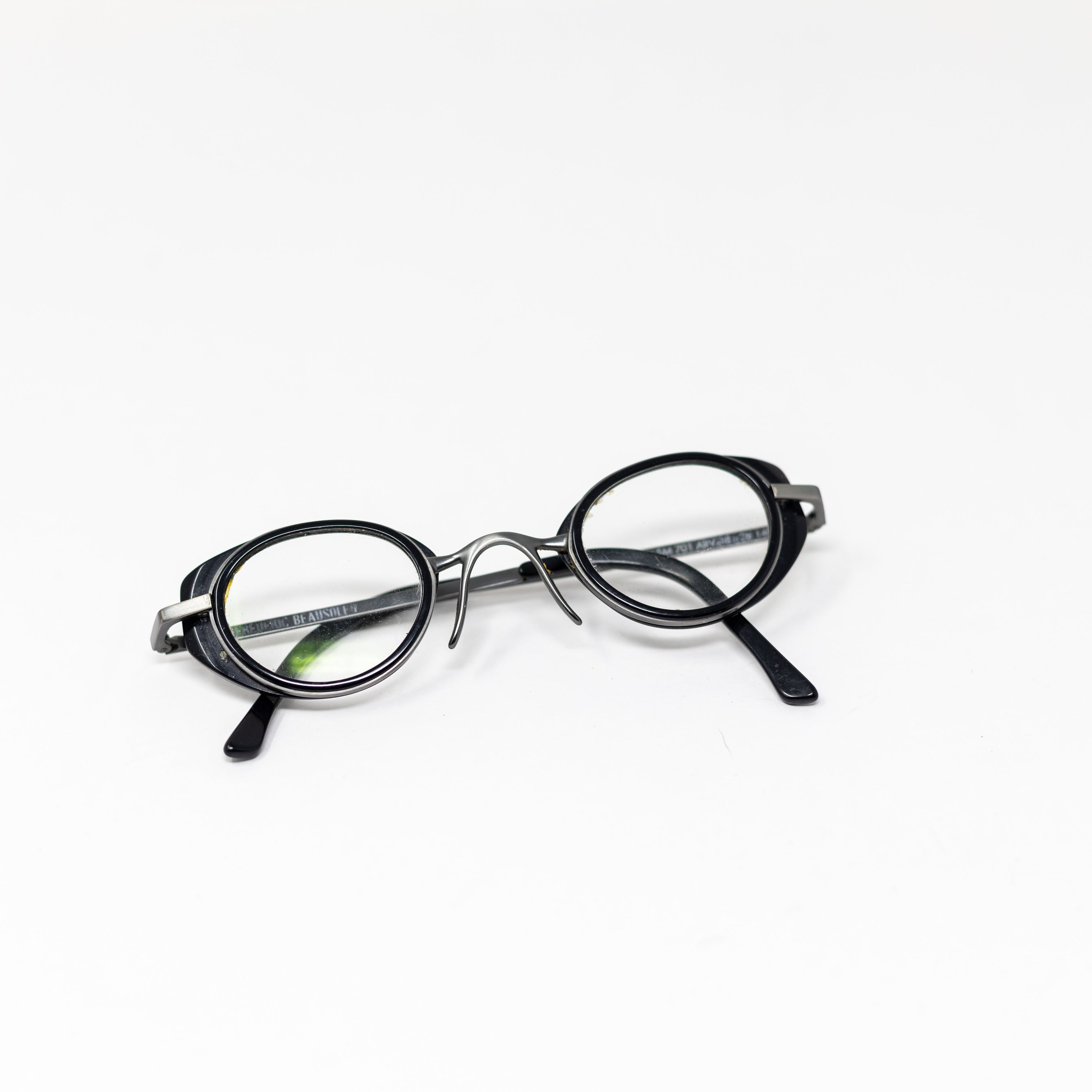 Frederic Beausoleil ARV 38 Metal Frames Round Lenses Geometric Reading Glasses