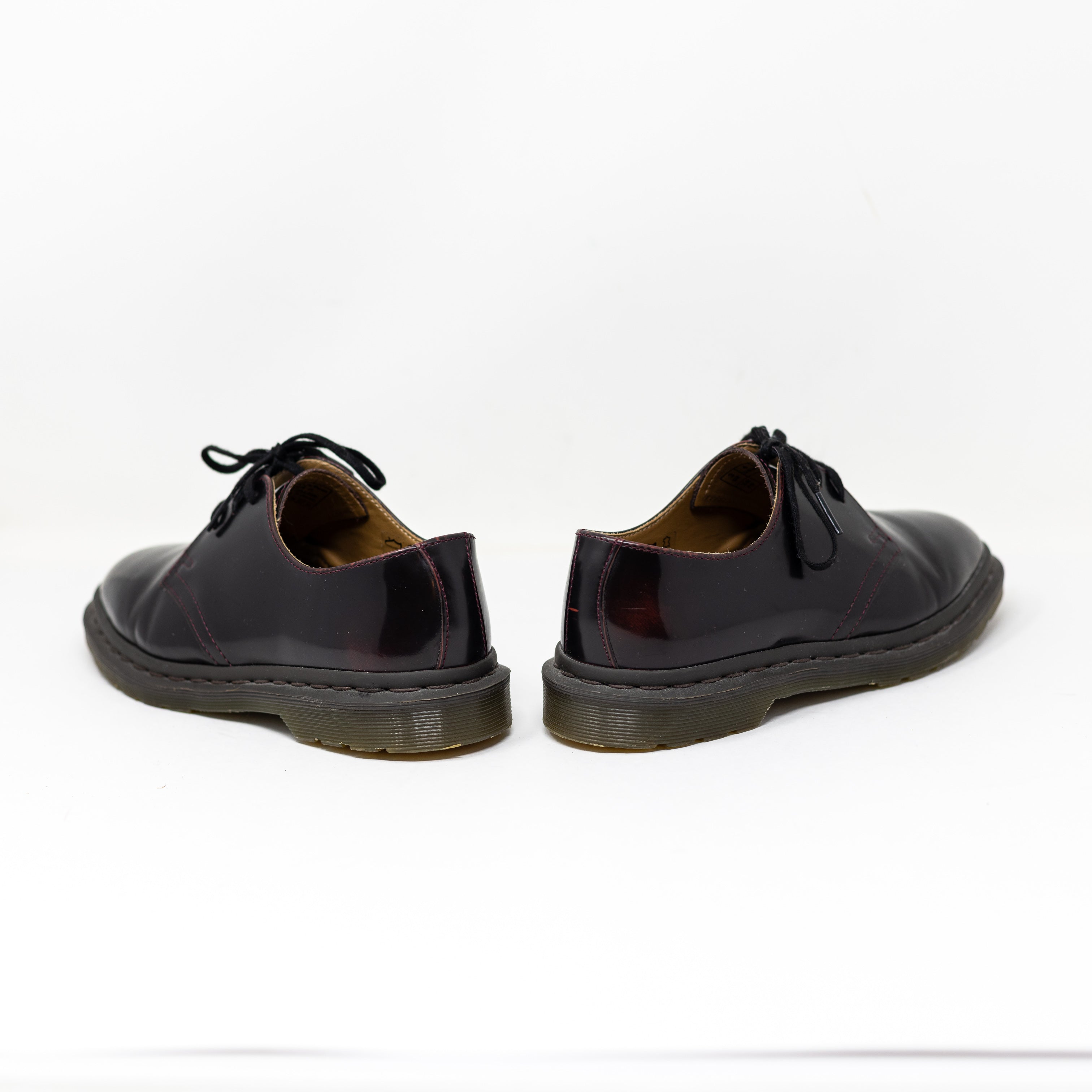NEW Doc Dr. Martens Men's Archie Ii Arcadia Leather Lace Up Shoes Cherry Red 4