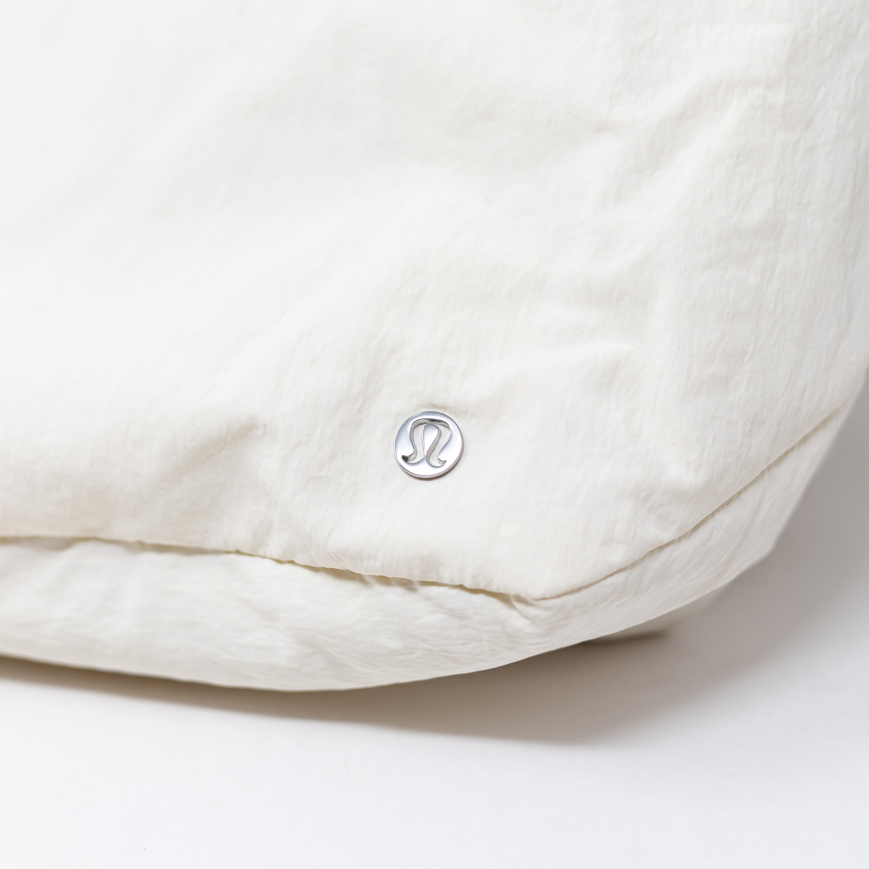 Lululemon On My Level Convertible Crossbody Tote Purse Travel Bag Light Ivory