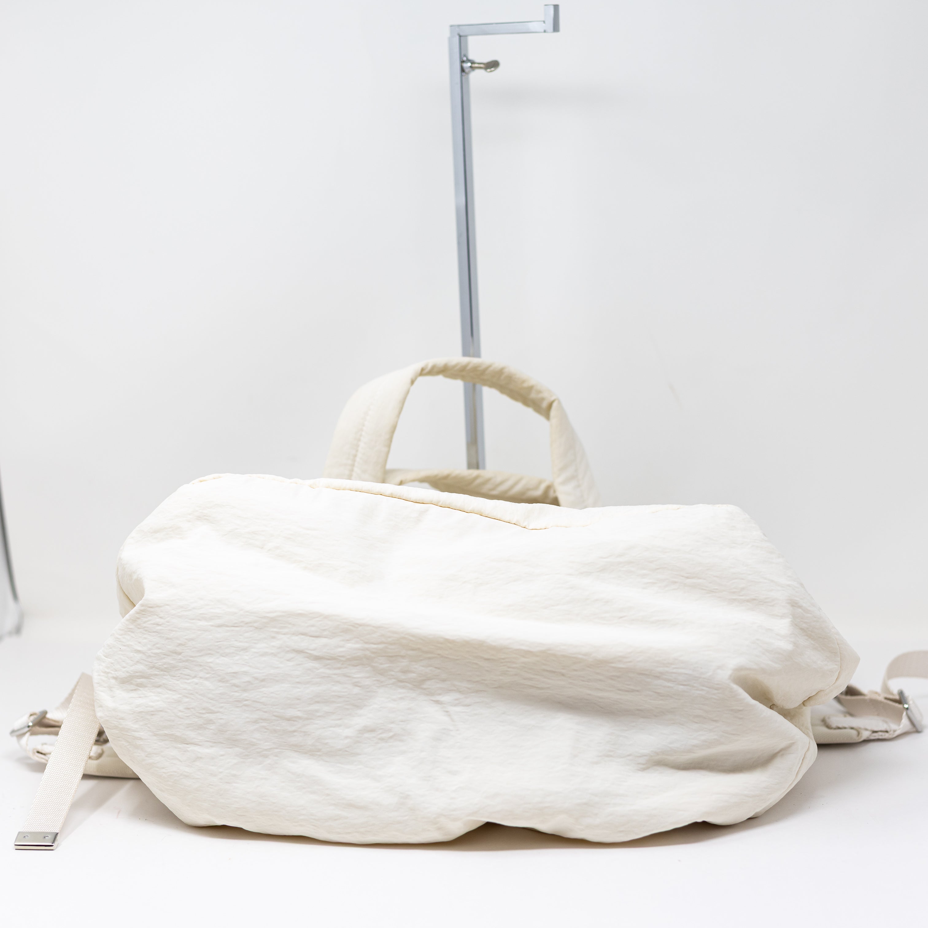 Lululemon On My Level Convertible Crossbody Tote Purse Travel Bag Light Ivory