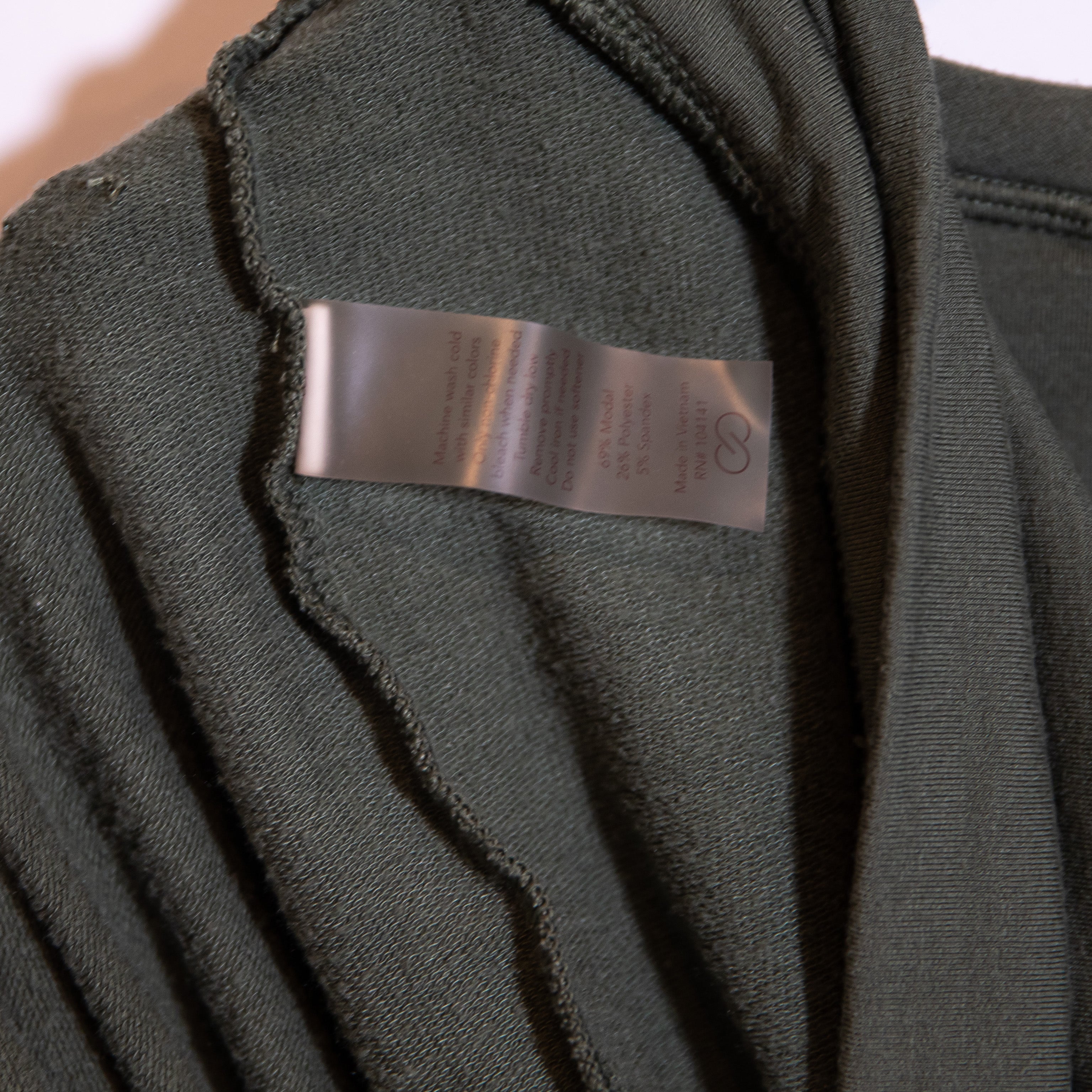 Calia By Carrie Underwood Open Back Crew Neck Long Sleeve Pullover Sweater Green