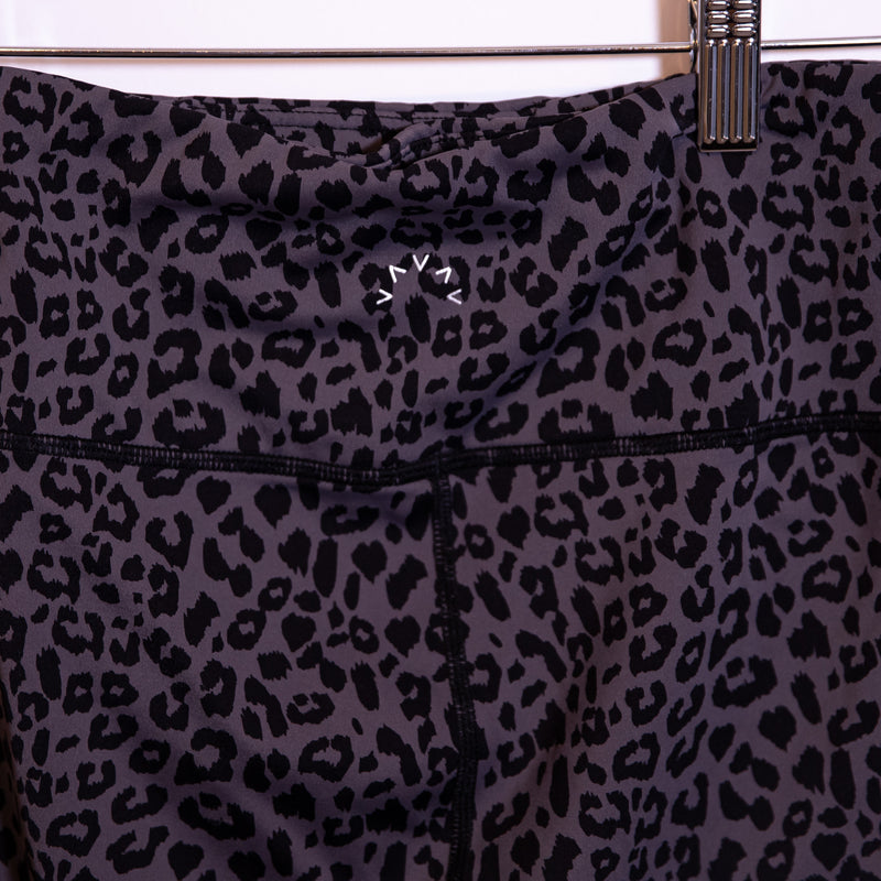 Varley Chester Midnight Cheetah Leopard Animal Print Pattern High Rise Leggings