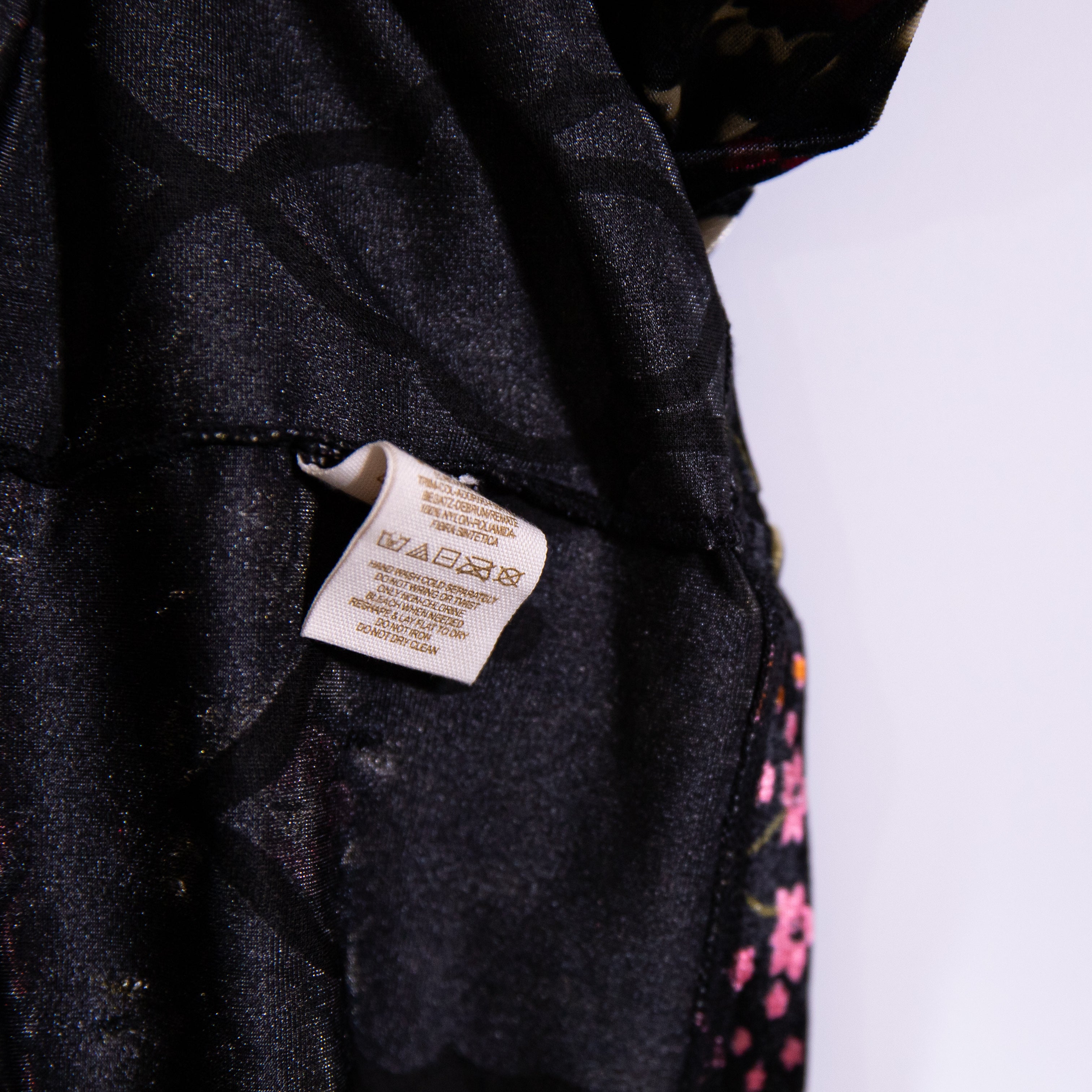 Free People Velvet Velour Burnout Floral Flower Print Mini Bodycon Dress Small