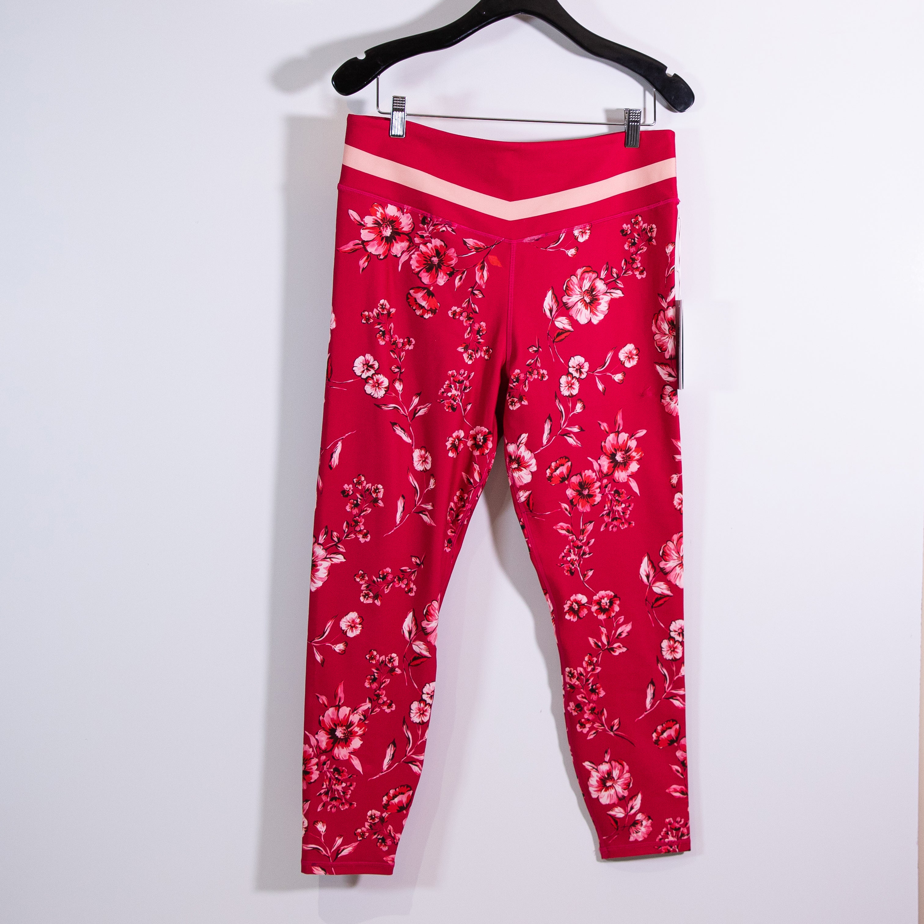 NEW Johnny Was Active Misty Fall Bee Active V Yoke Athletic Work Out Leggings XL