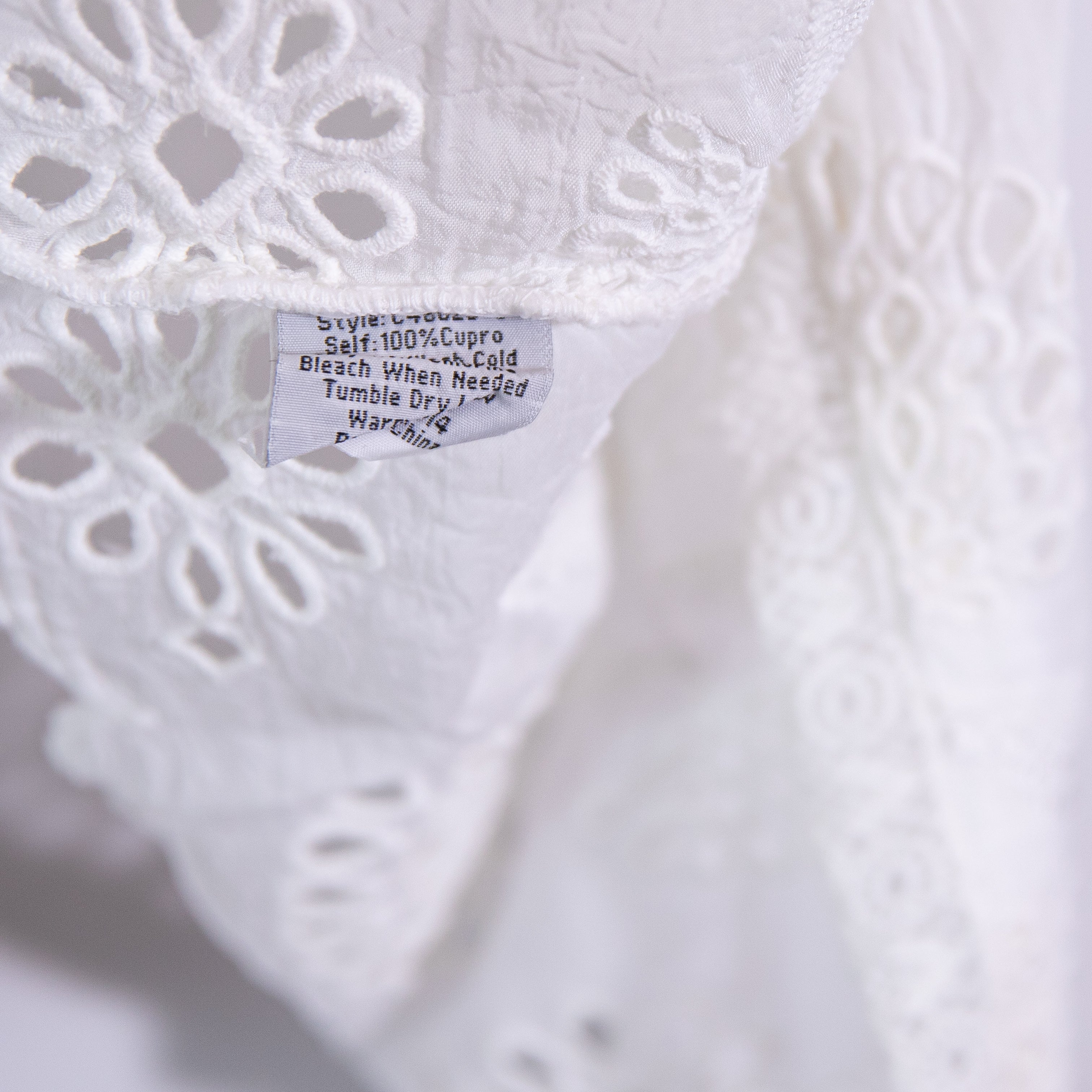 NEW Johnny Was Elijah Kimono Eyelet Lace Open Front Cardigan Top Wallflower XL