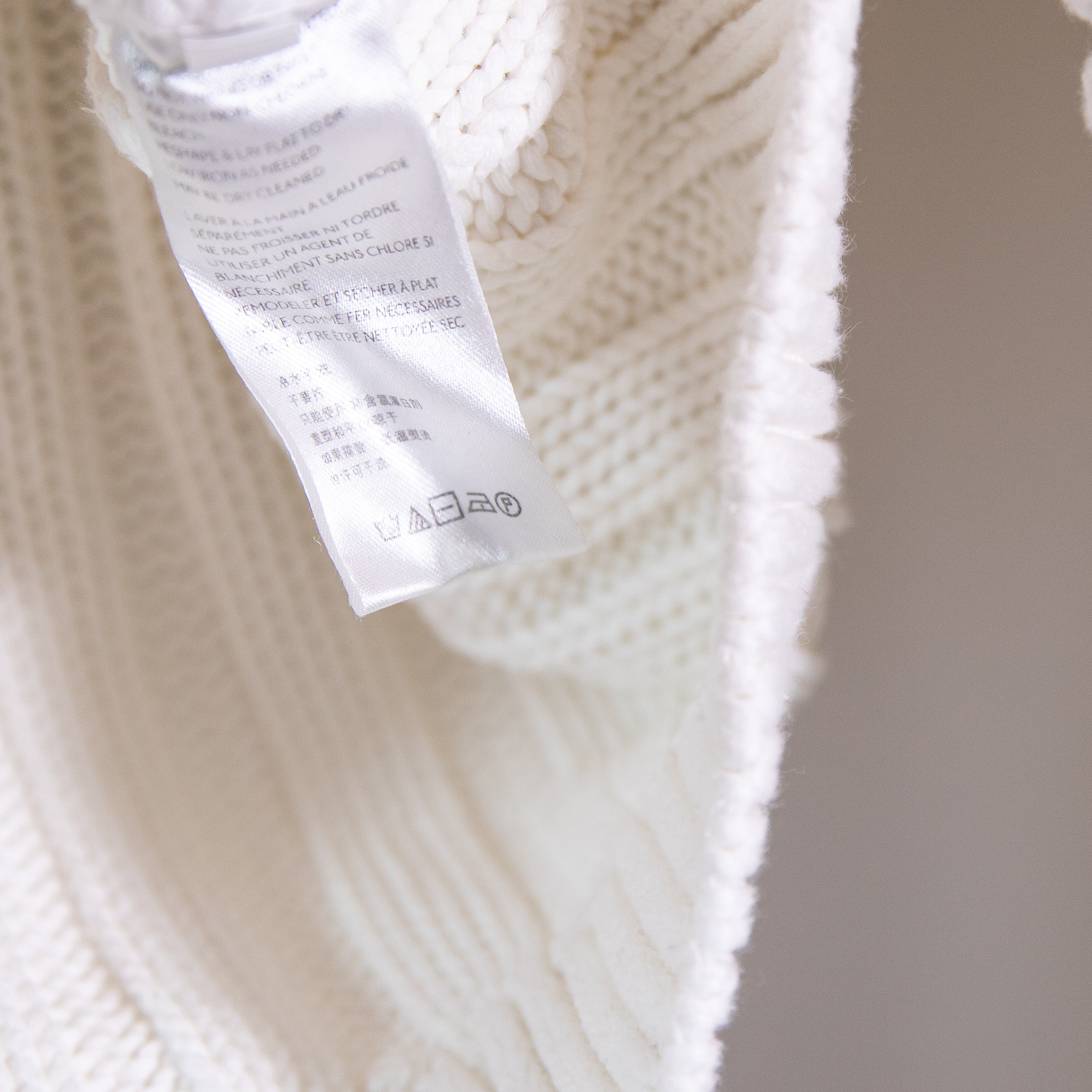 Free People Sweetheart Cotton Knit Stretch Mockneck Pullover Sweater White Large