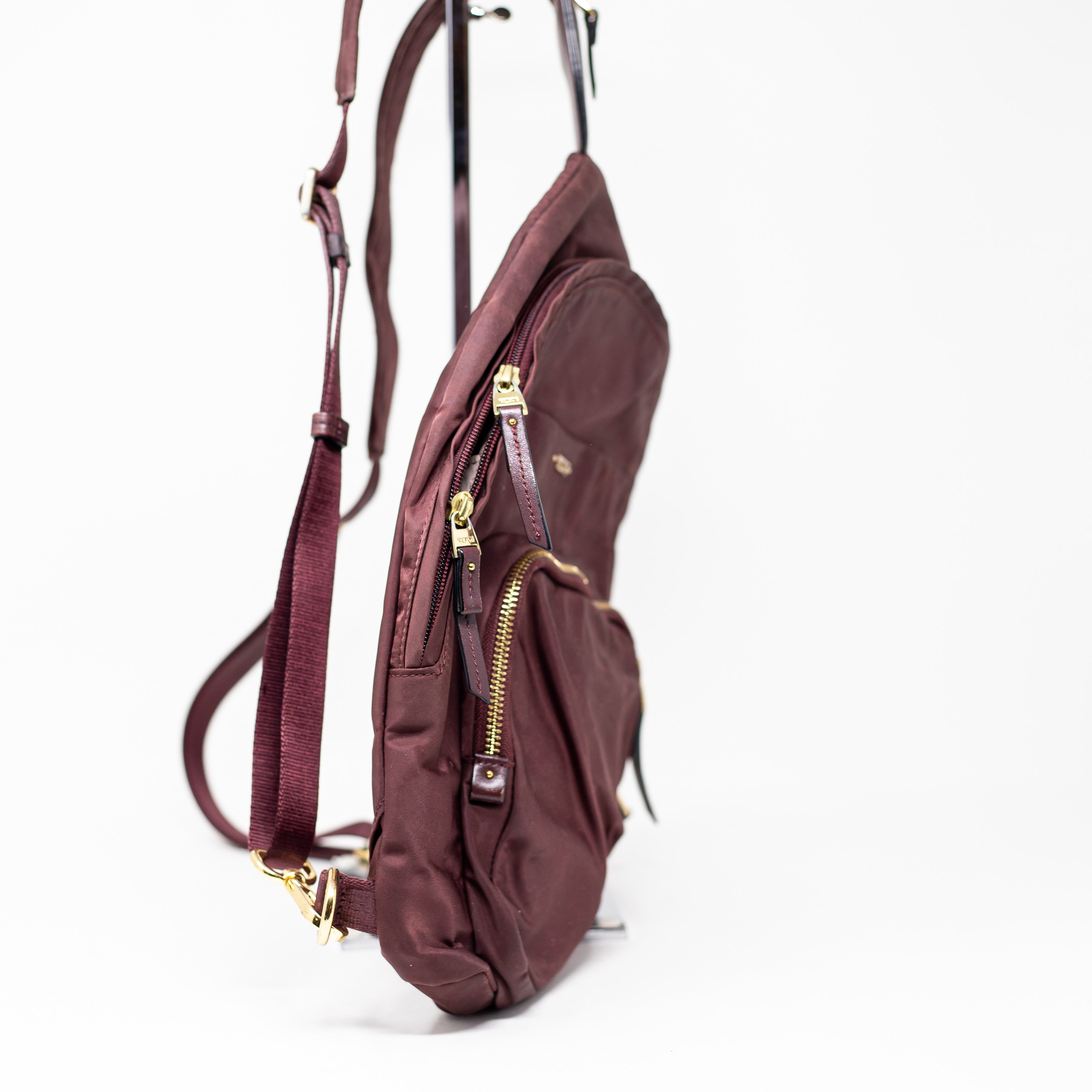Tumi Voyageur Nadia Convertible Backpack Sling Crossbody Travel Purse Bag