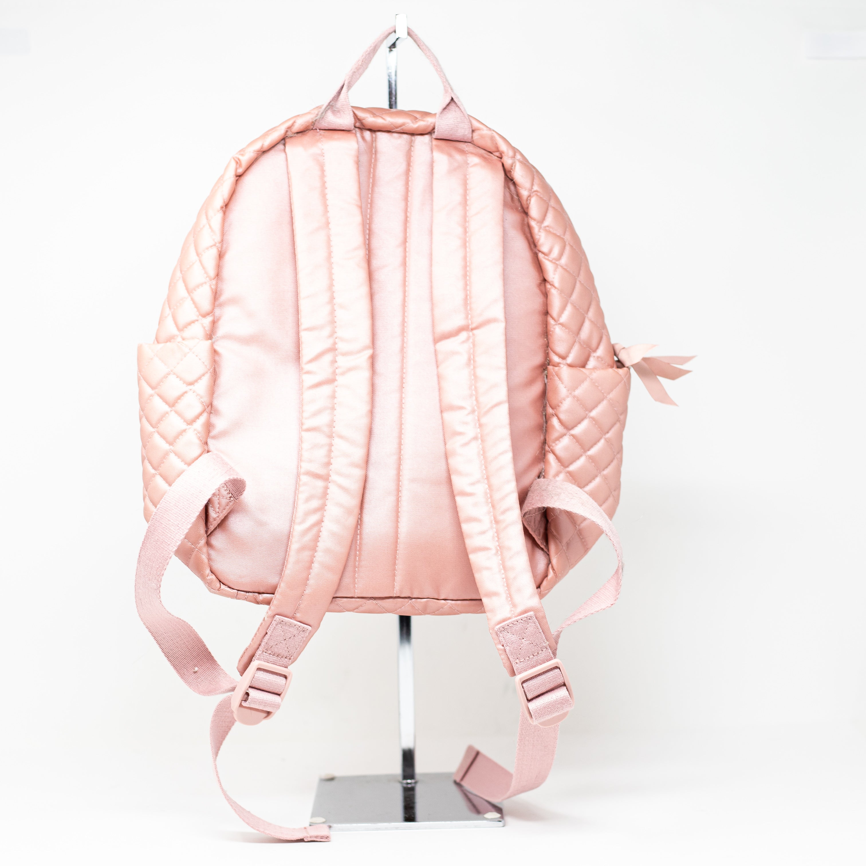 Vera Bradley Iconic Quilted Small Backpack Travel School Work Rose Quartz Pink