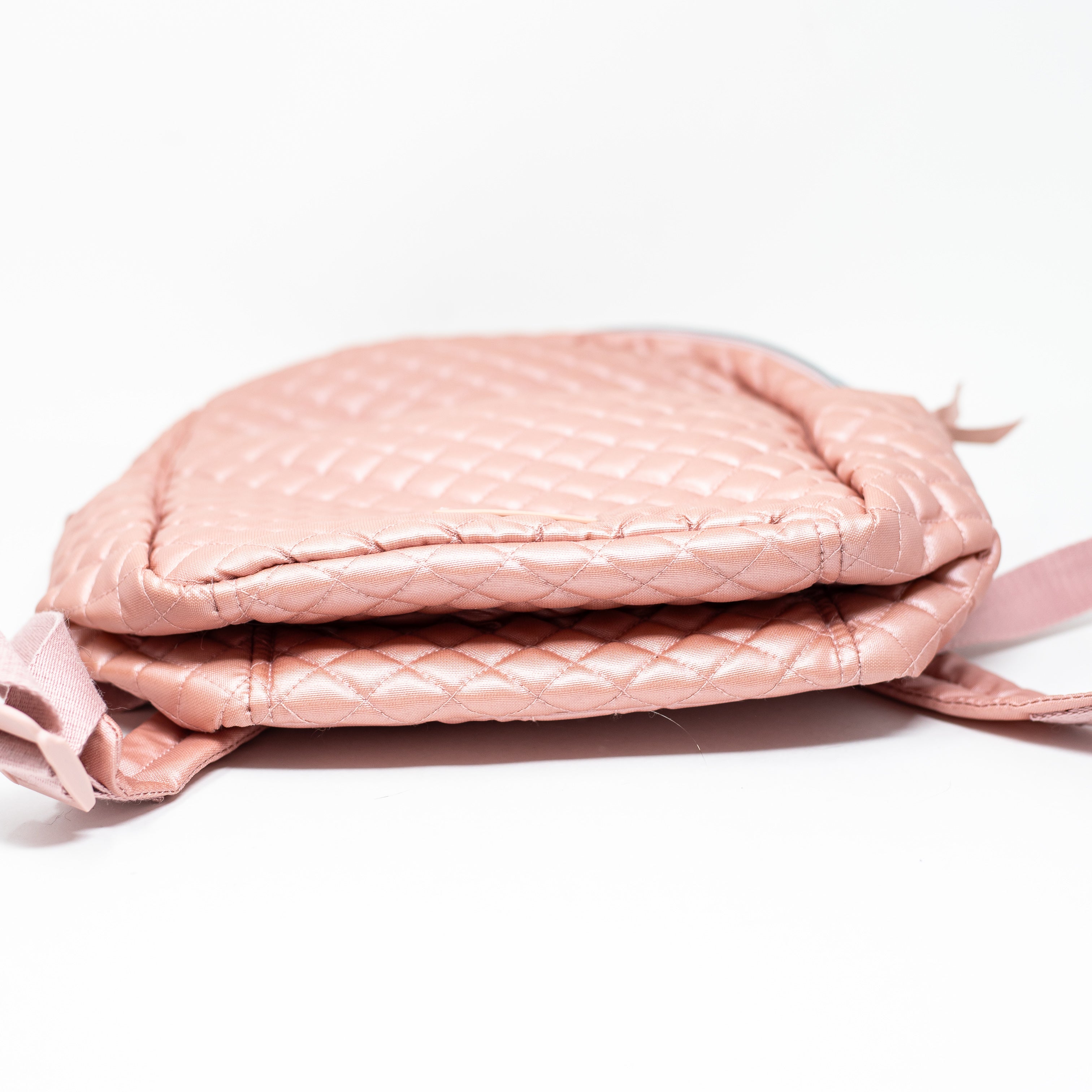 Vera Bradley Iconic Quilted Small Backpack Travel School Work Rose Quartz Pink
