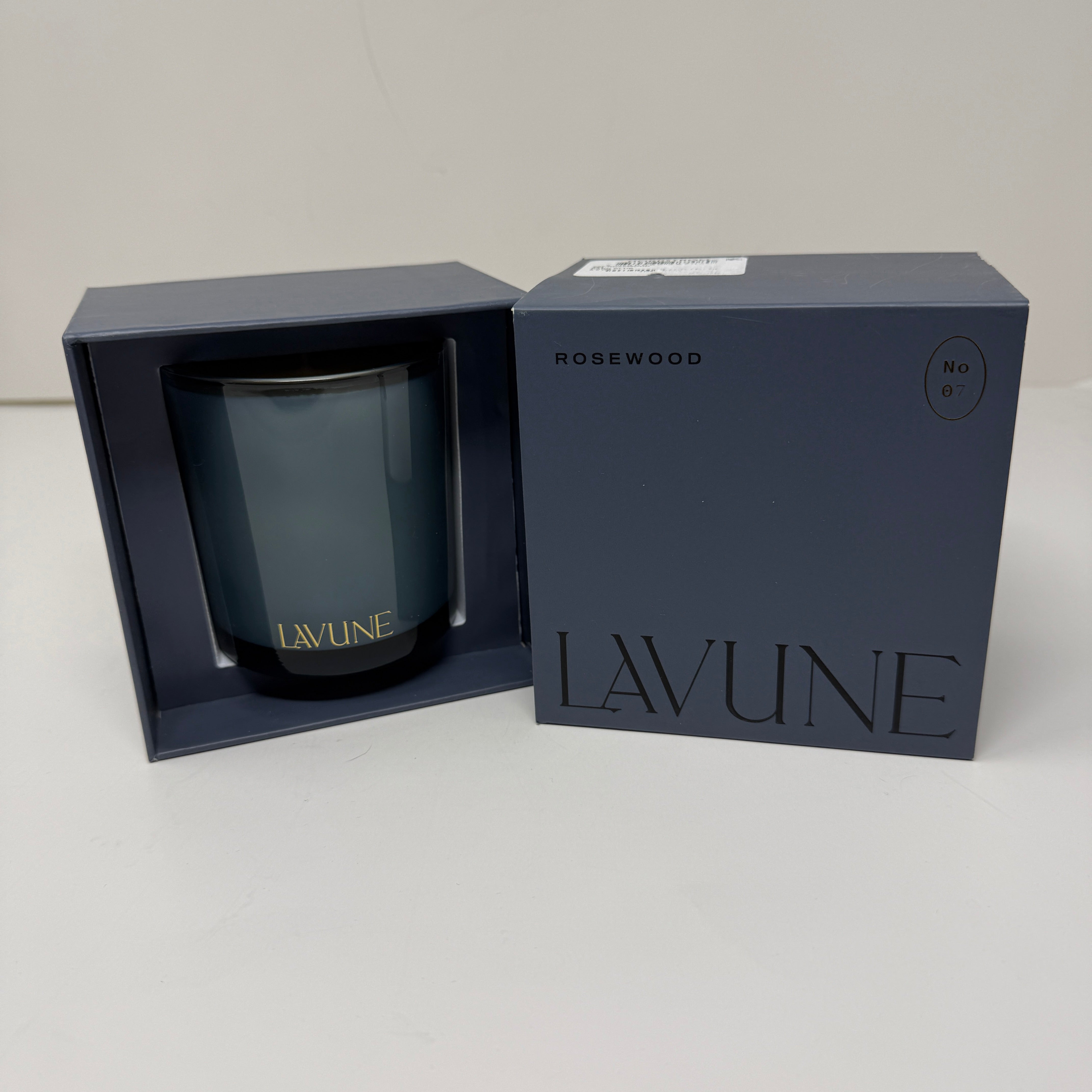 NEW Lavune No. 7 Rosewood Agarwood Sandalwood Candle Full Size