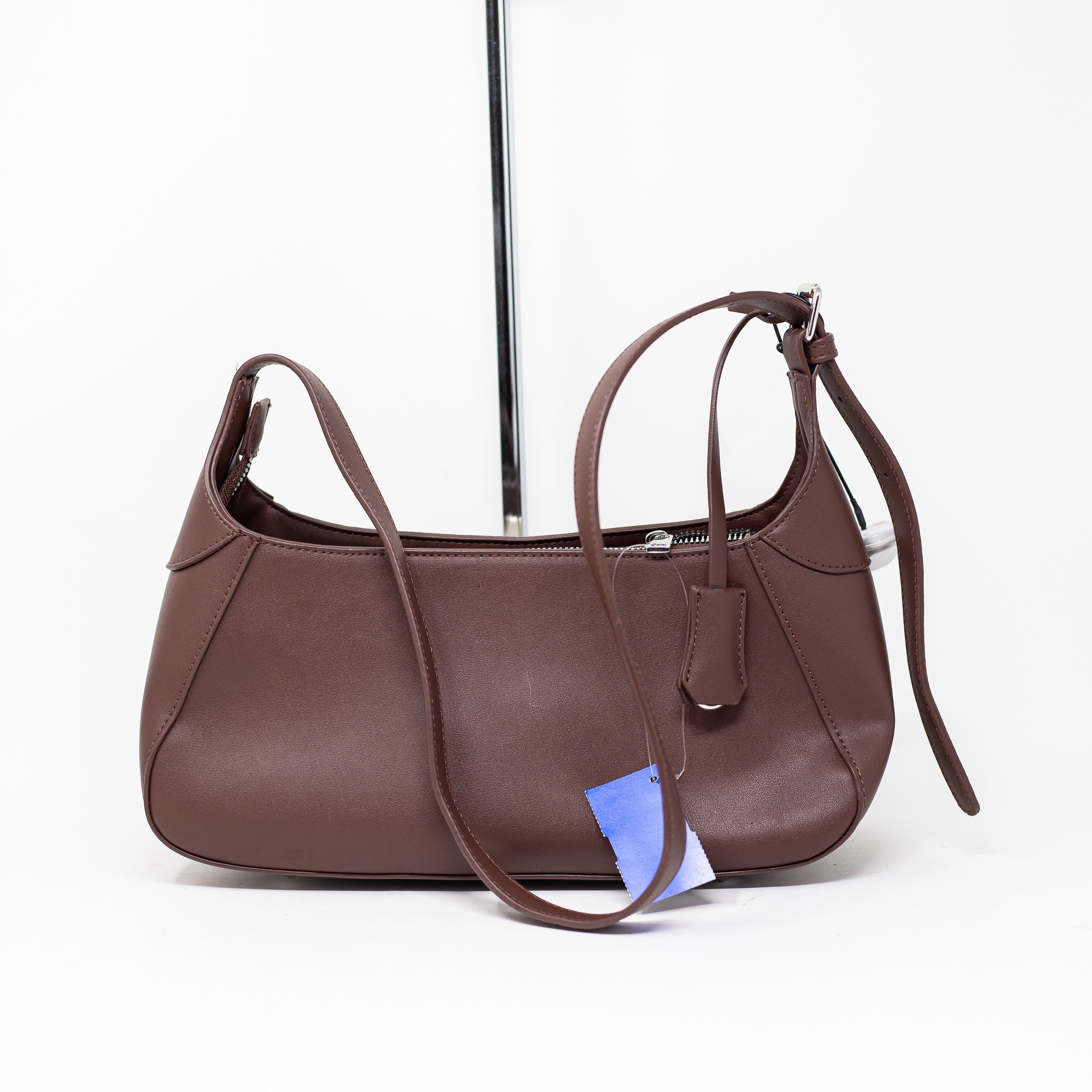 Azalea Wang Faux Vegan Leather Convertible Crossbody Shoulder Purse Bag