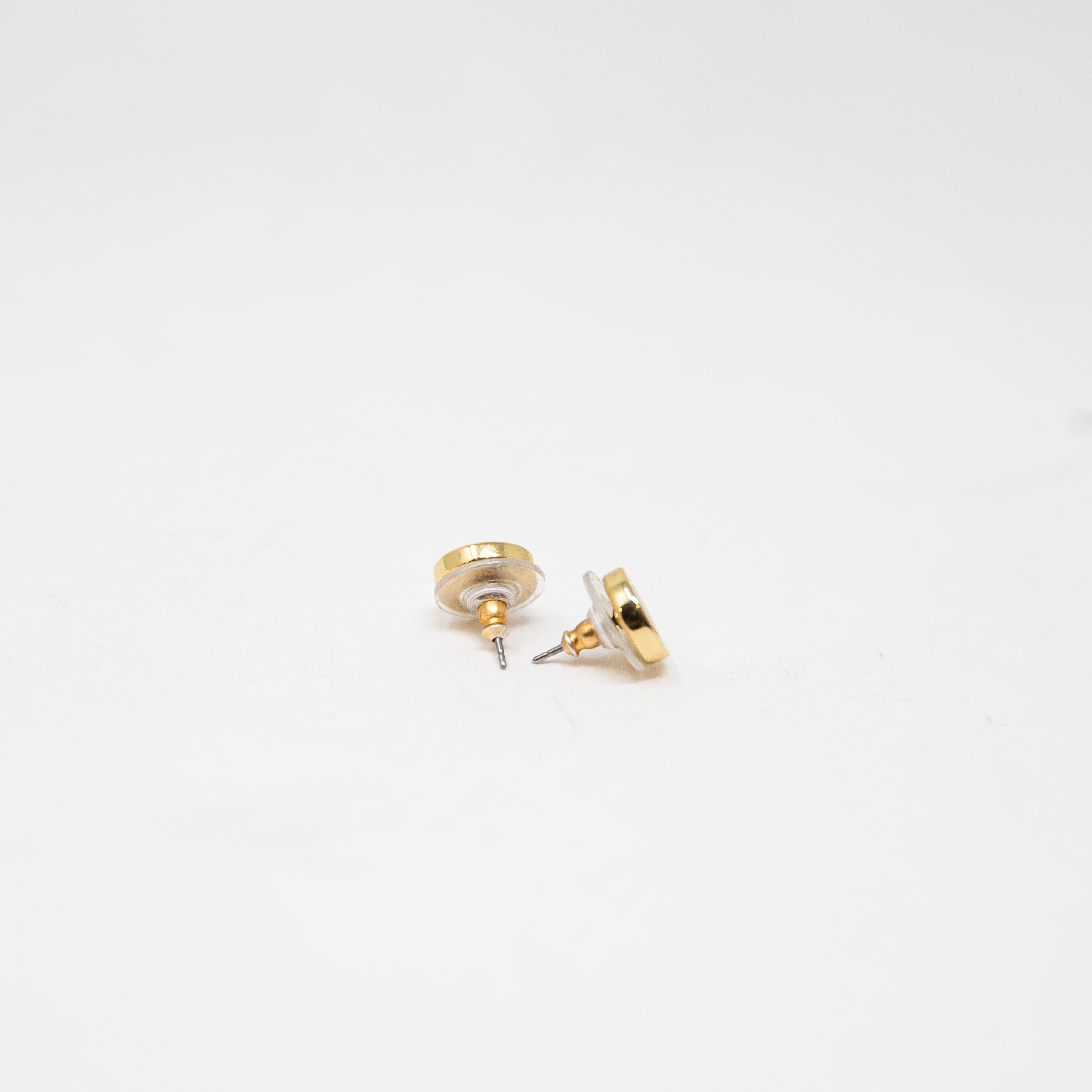 Kendra Scott Tessa 14k Gold Plated Stud Earrings in Rose Gold Drusy Stone