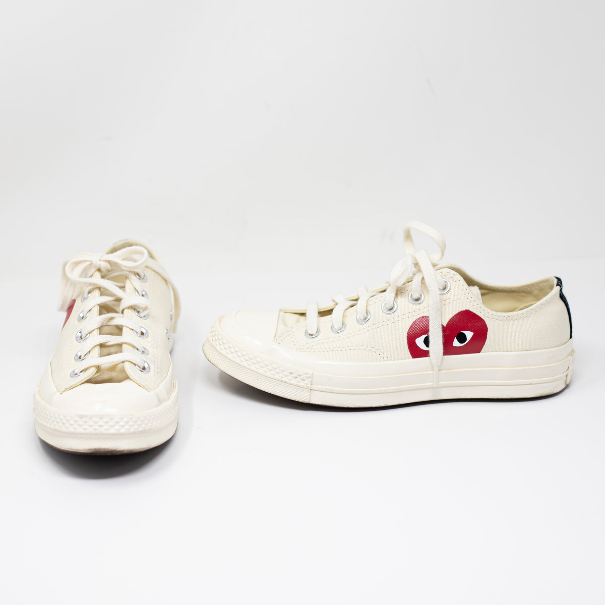 Comme des Garcons Play Converse Chuck Taylor All Star Peek-A-Boo Low-Top Sneaker