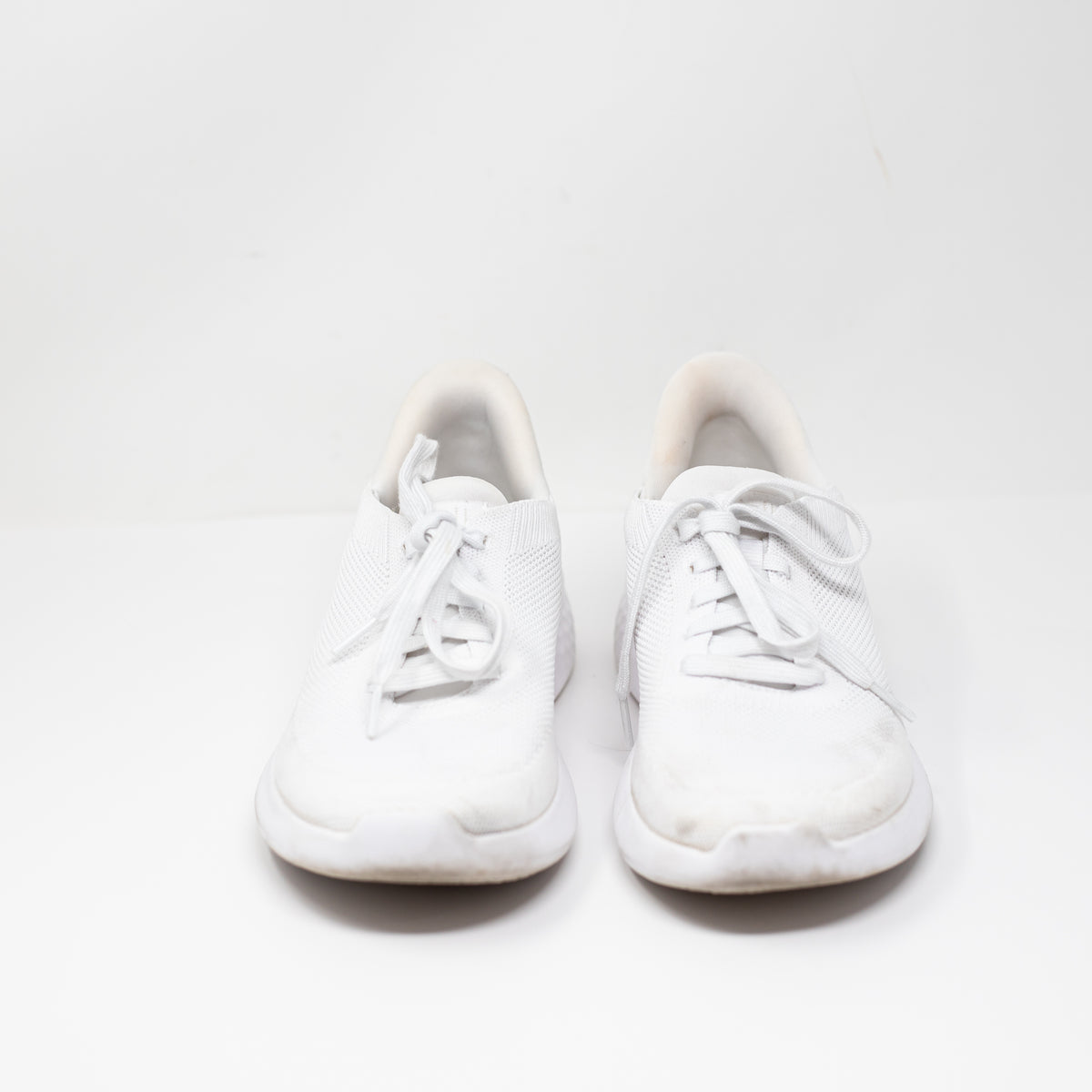 Kizik Athens Woven Low Top Lace Up Casual Sneakers Shoes White 7.5