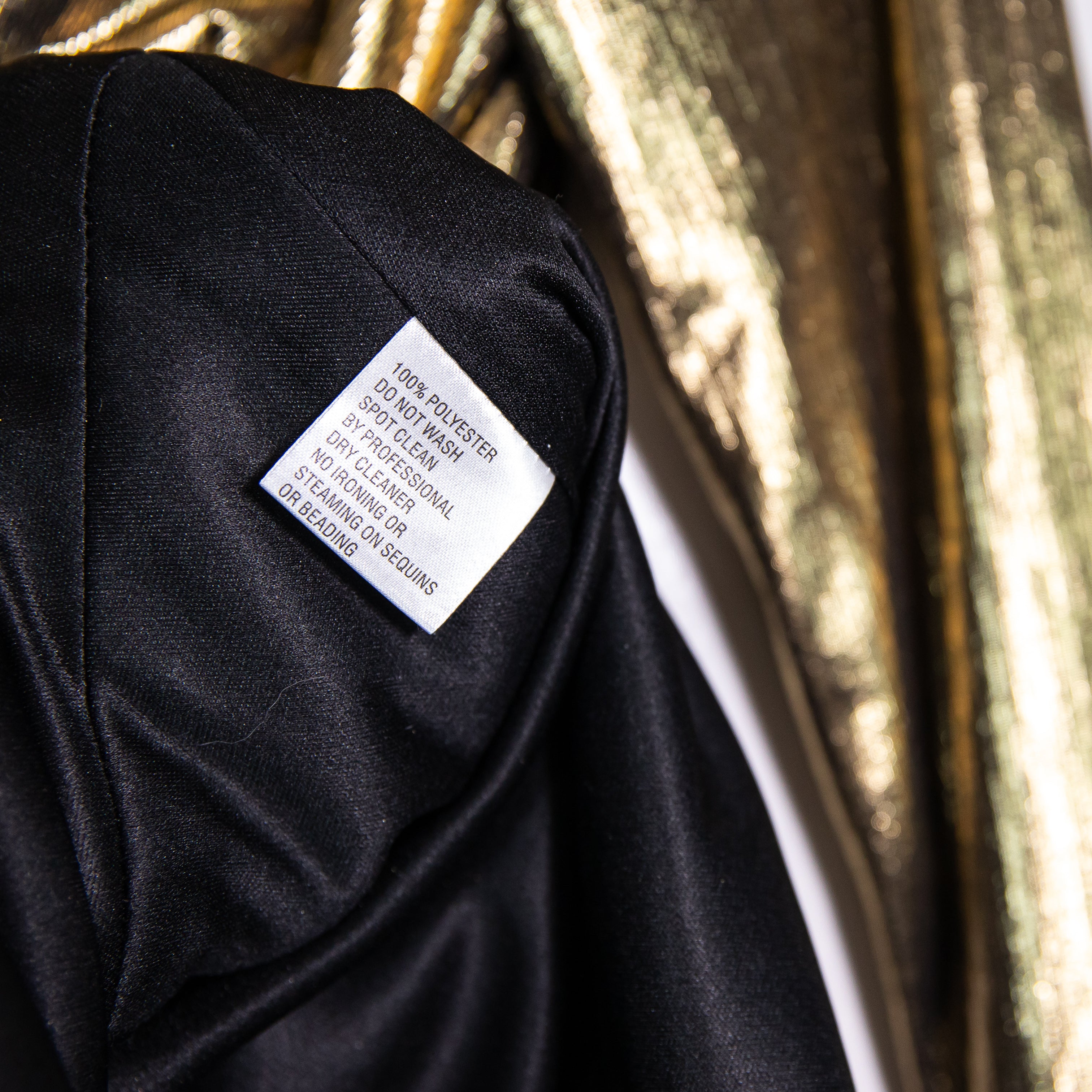 NEW Ieena For Mac Duggal 26684 Gold Metallic Lame V Neck Draped Maxi Dress 6