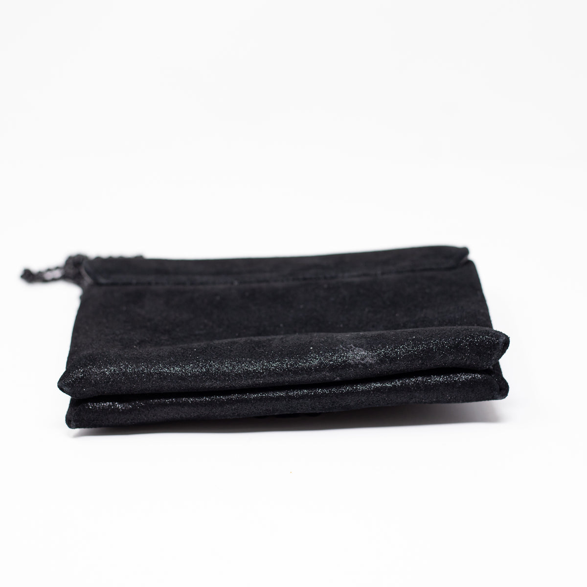 Loeffler Randall Rider Genuine Leather Black Metallic Crossbody Shoulder Purse