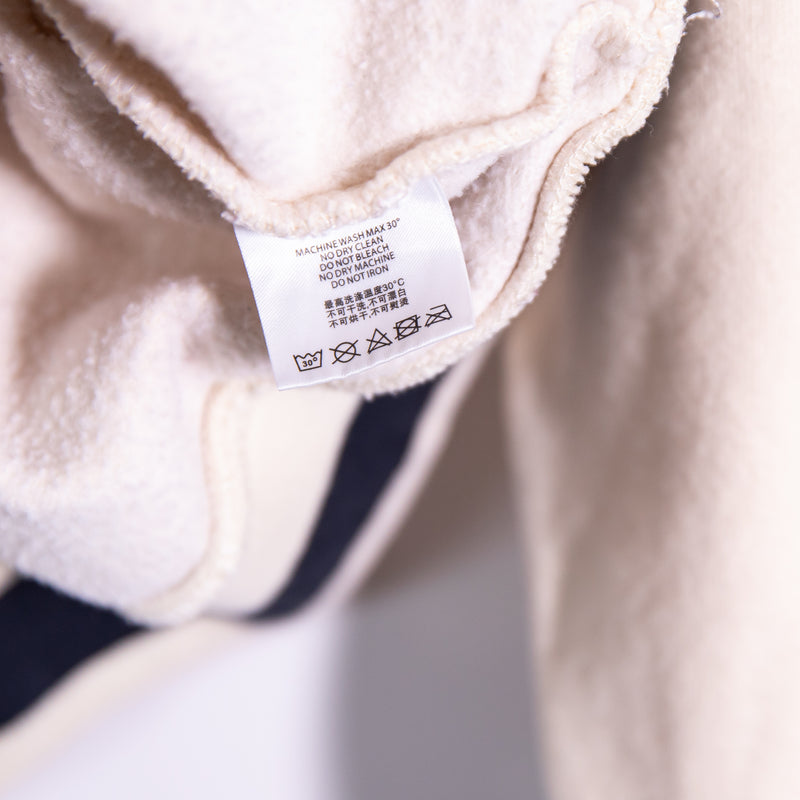 Brandy Melville Cotton Sleeve Lined V Neck Pullover Oversized Sweatshirt Sweater