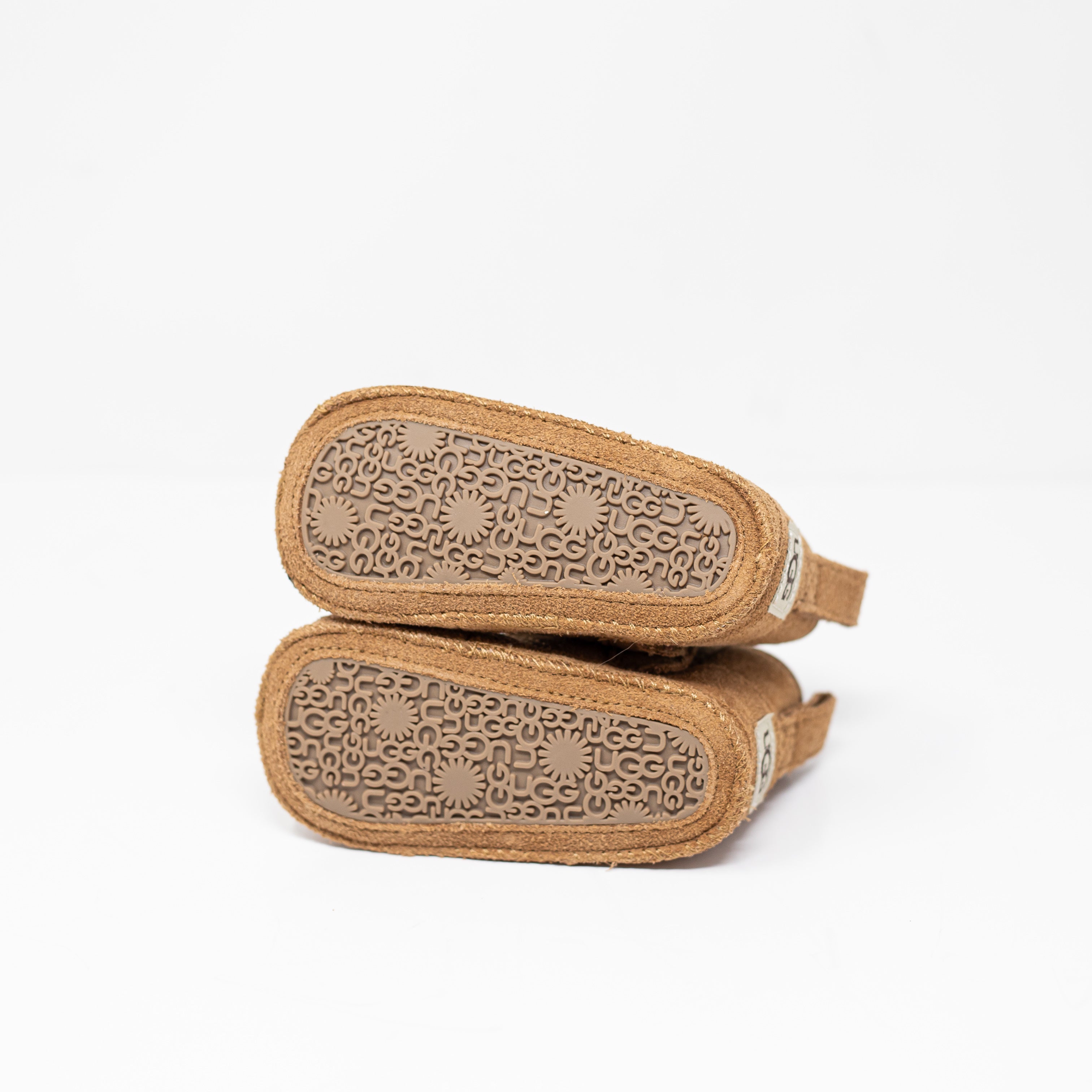 NEW Ugg Neumel Chukka Boot Baby Toddler Suede Chestnut Booties Shoes 2/3