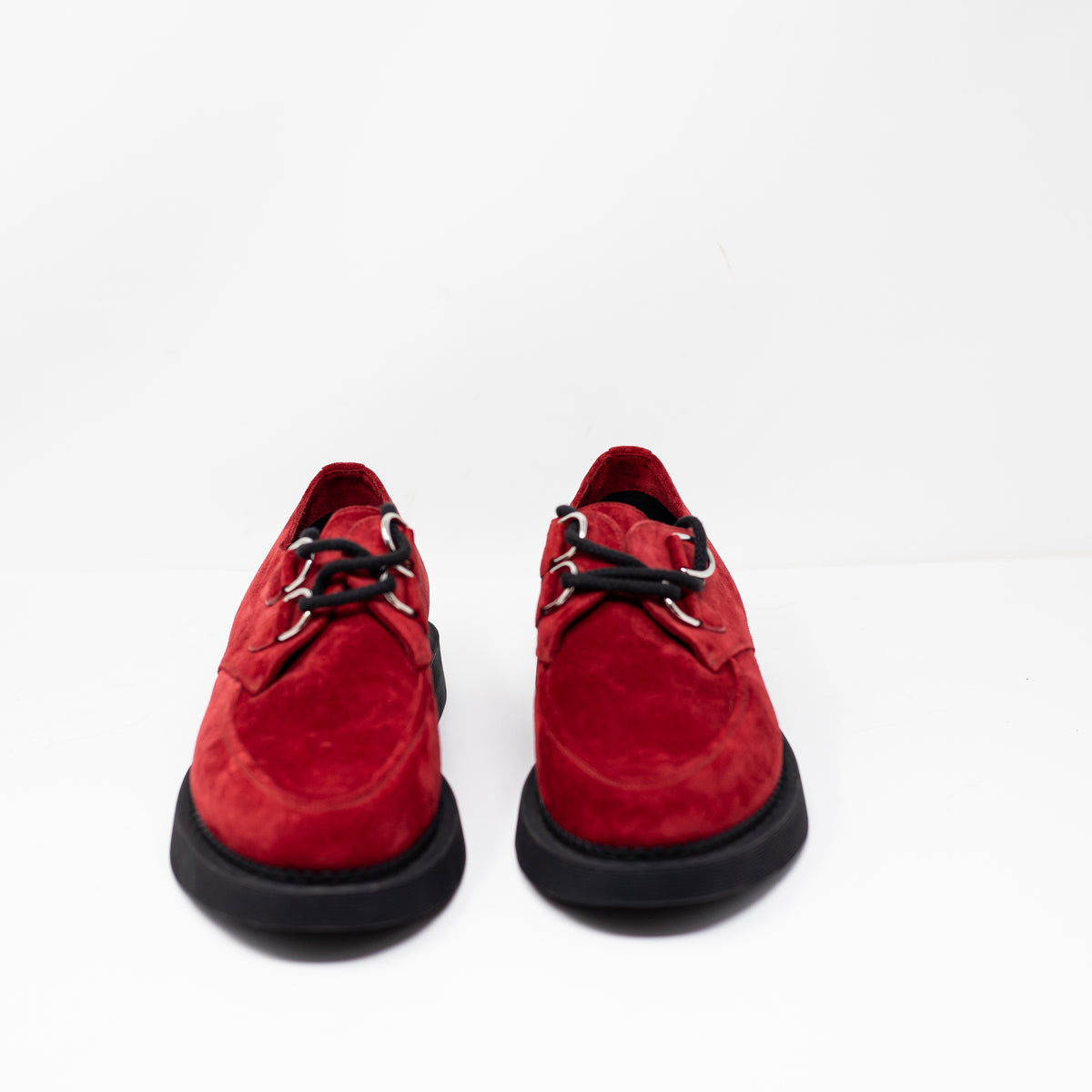 NEW Saint Laurent Teddy 10 Derby Genuine Suede Leather Lace Up Loafers Shoes 9