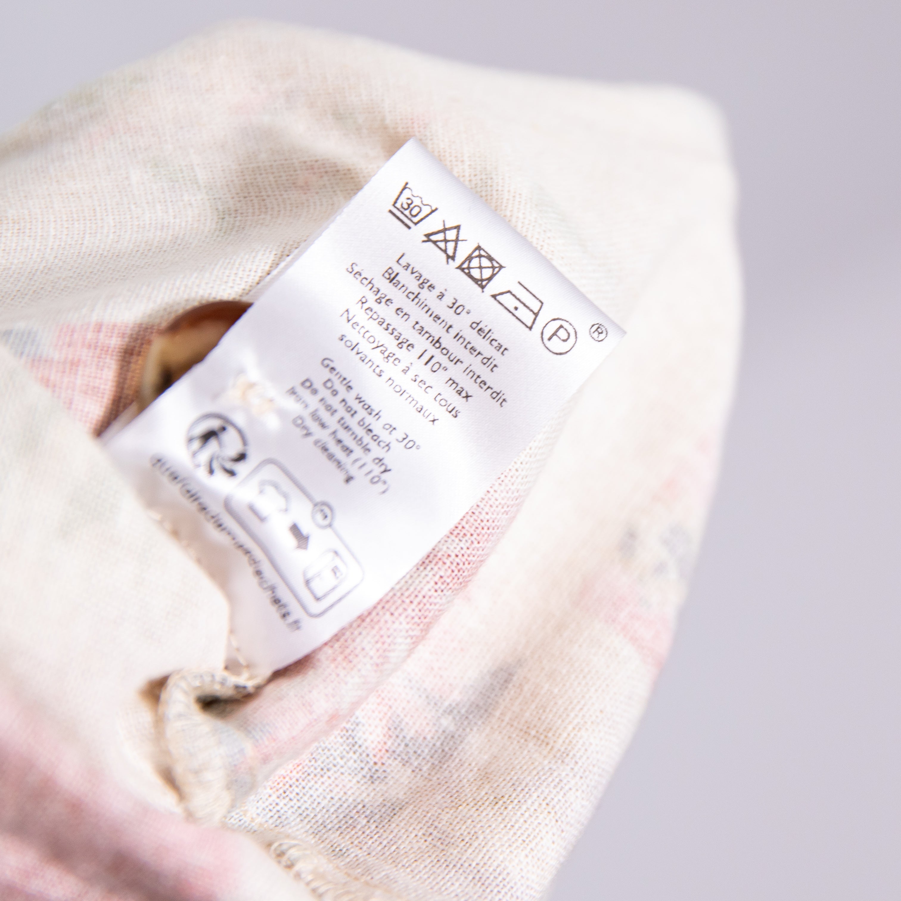 Sezane Alberello Linen Blend High Waisted Mini Shorts Magda Floral Print Small