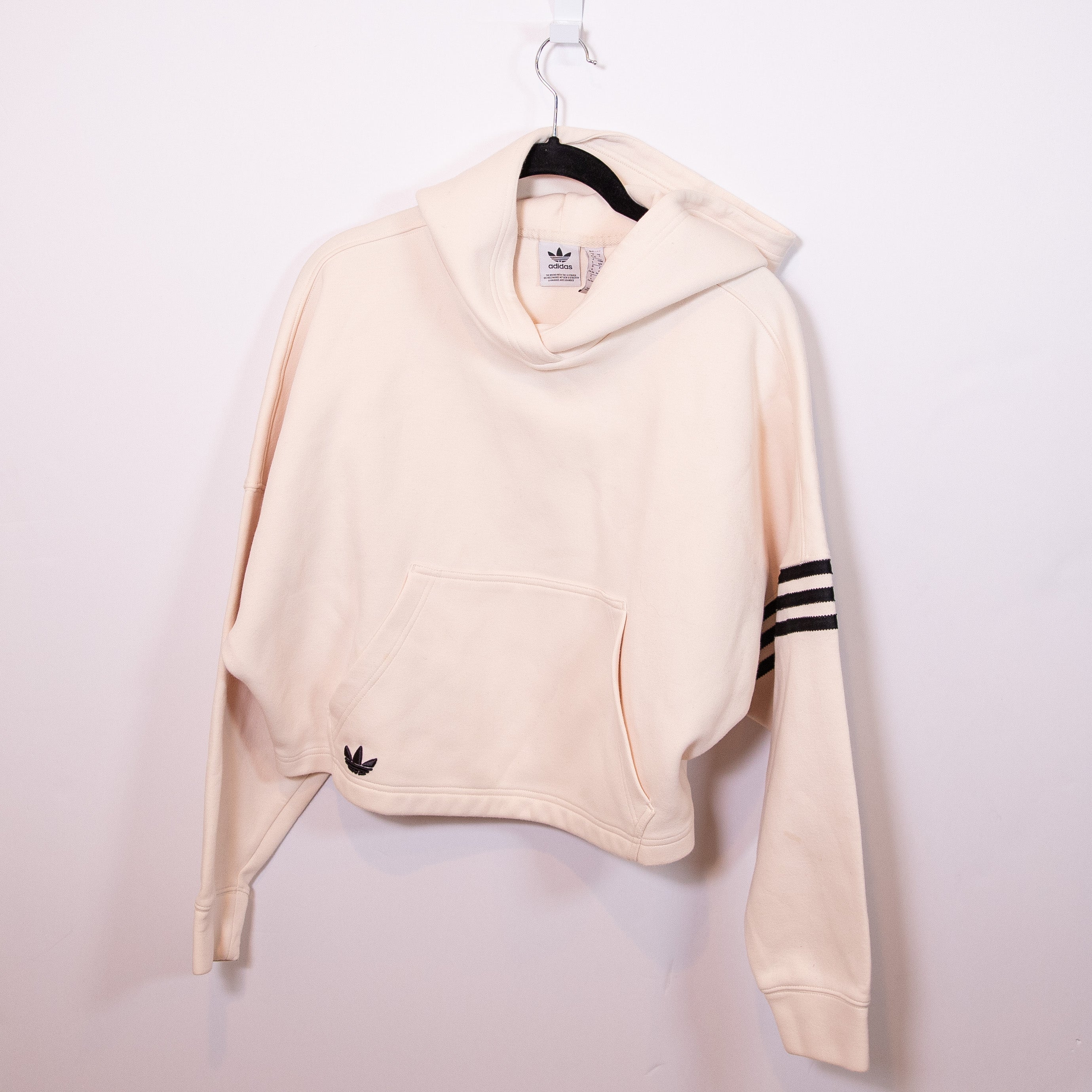 Adidas Adicolor Neuclassics Cotton Blend Pullover Hoodie Sweatshirt Sweater S