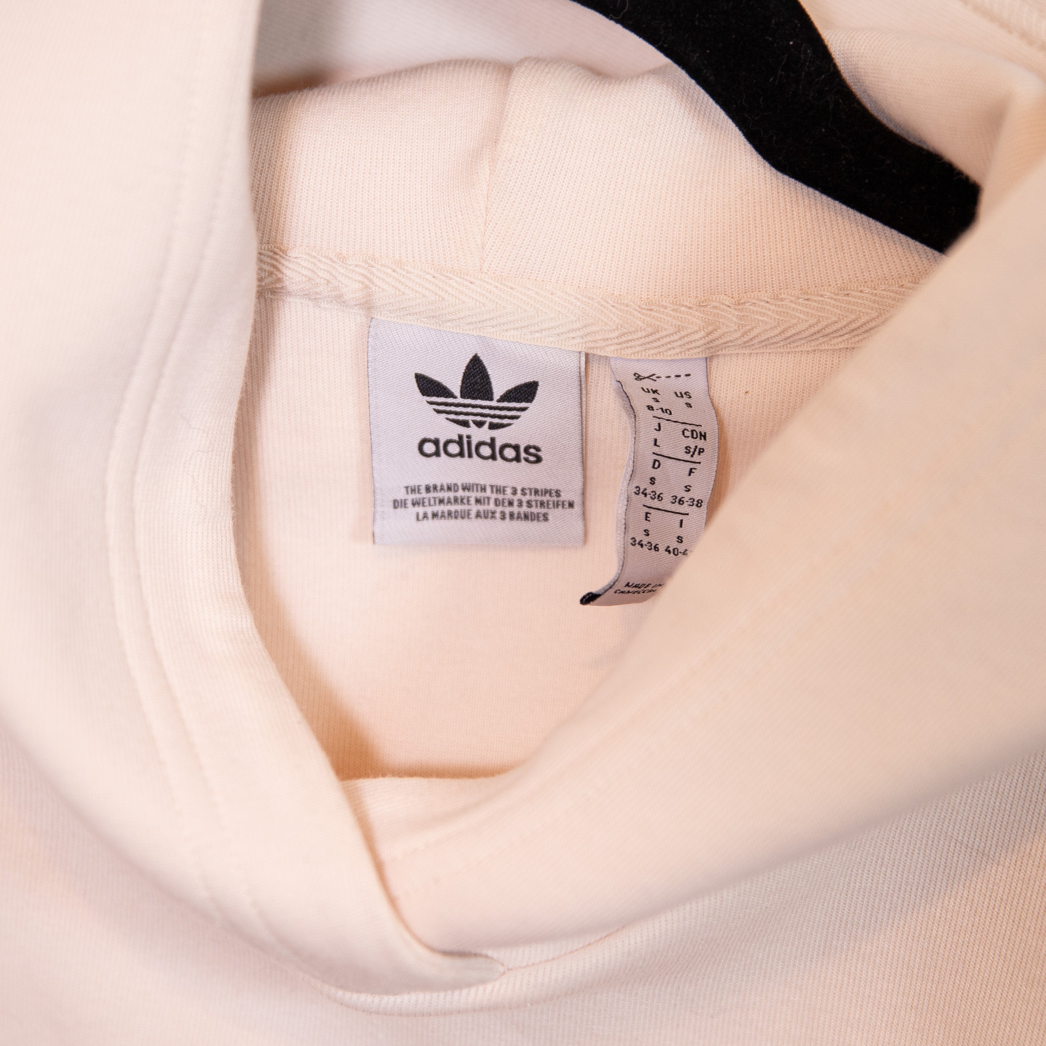 Adidas Adicolor Neuclassics Cotton Blend Pullover Hoodie Sweatshirt Sweater S