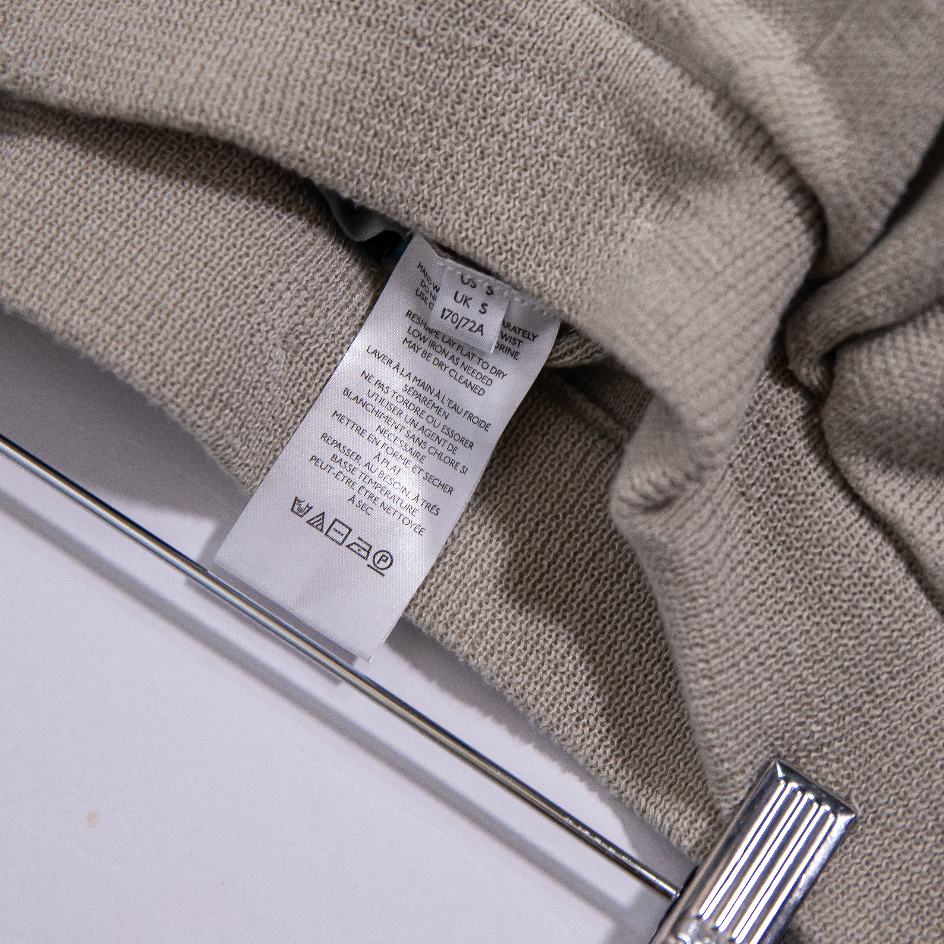 Free People FP Beach Freya Cotton Knit Mid Rise Ankle Crop Sweatpants Neutral S