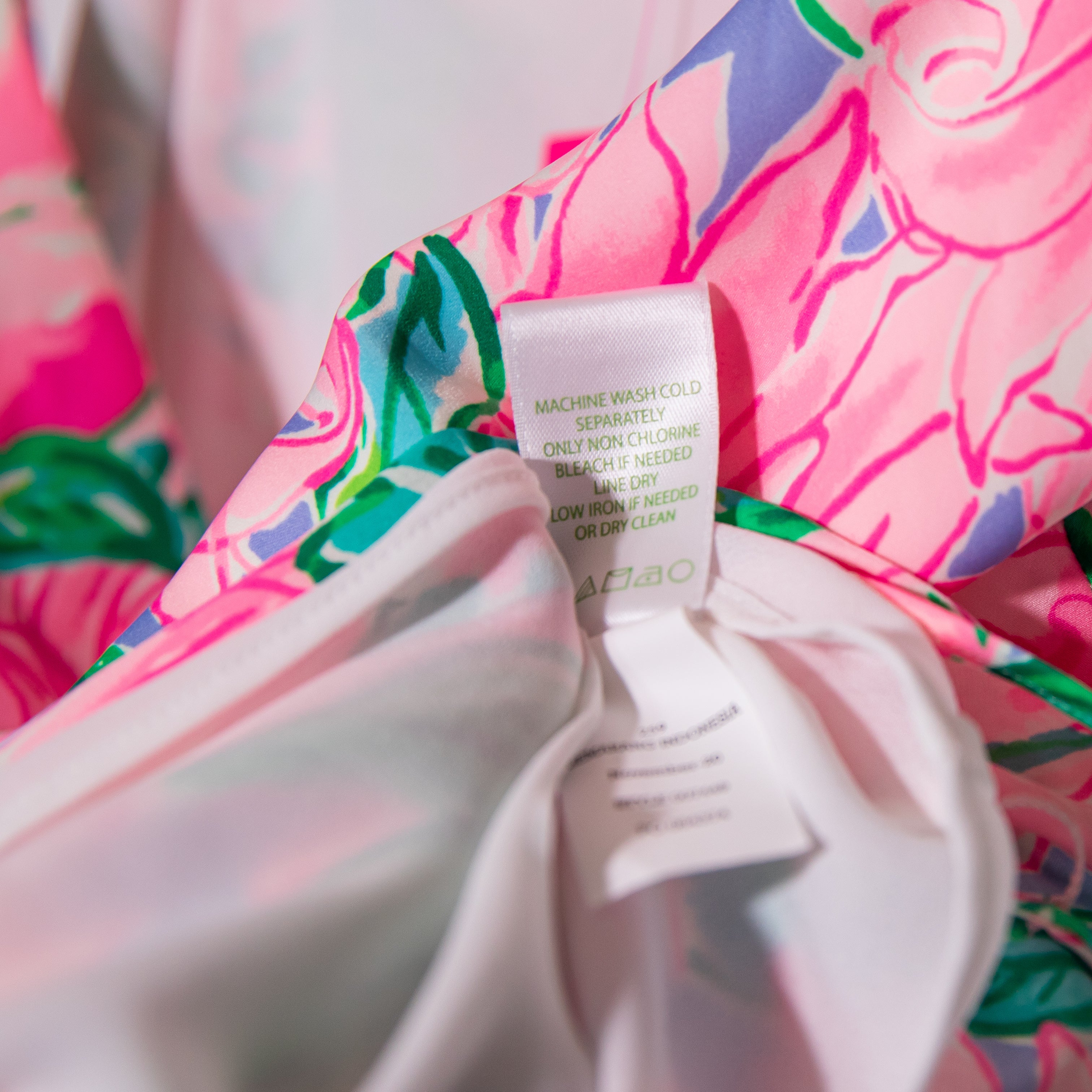 NEW Lilly Pulitzer Bobbie Cowl Neck Sleeveless Try Your Zest Pink Blossom Tank L