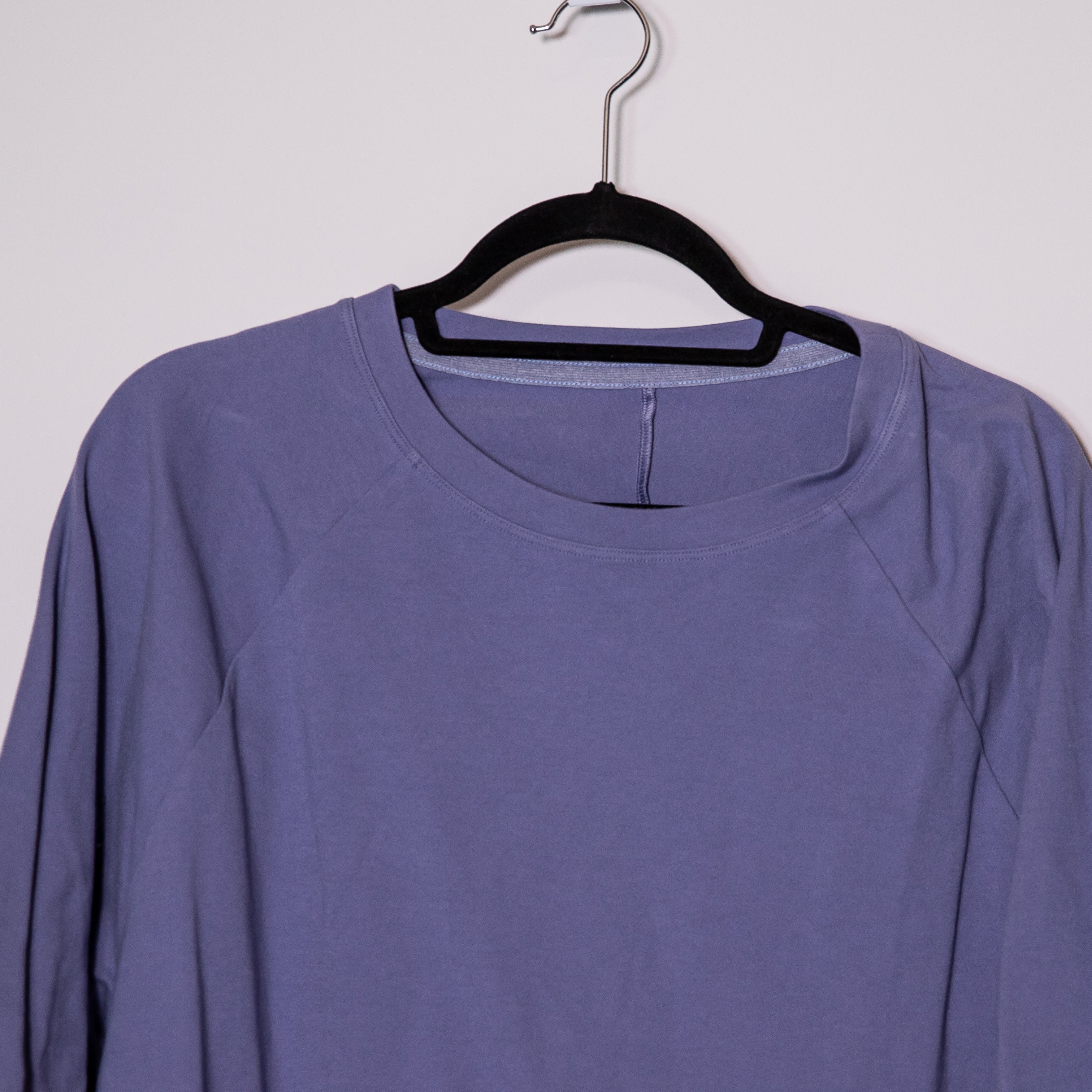 Lululemon Men's Heavyweight Crepe Cotton Short Sleeve Shirt Top Peri Purple XXL