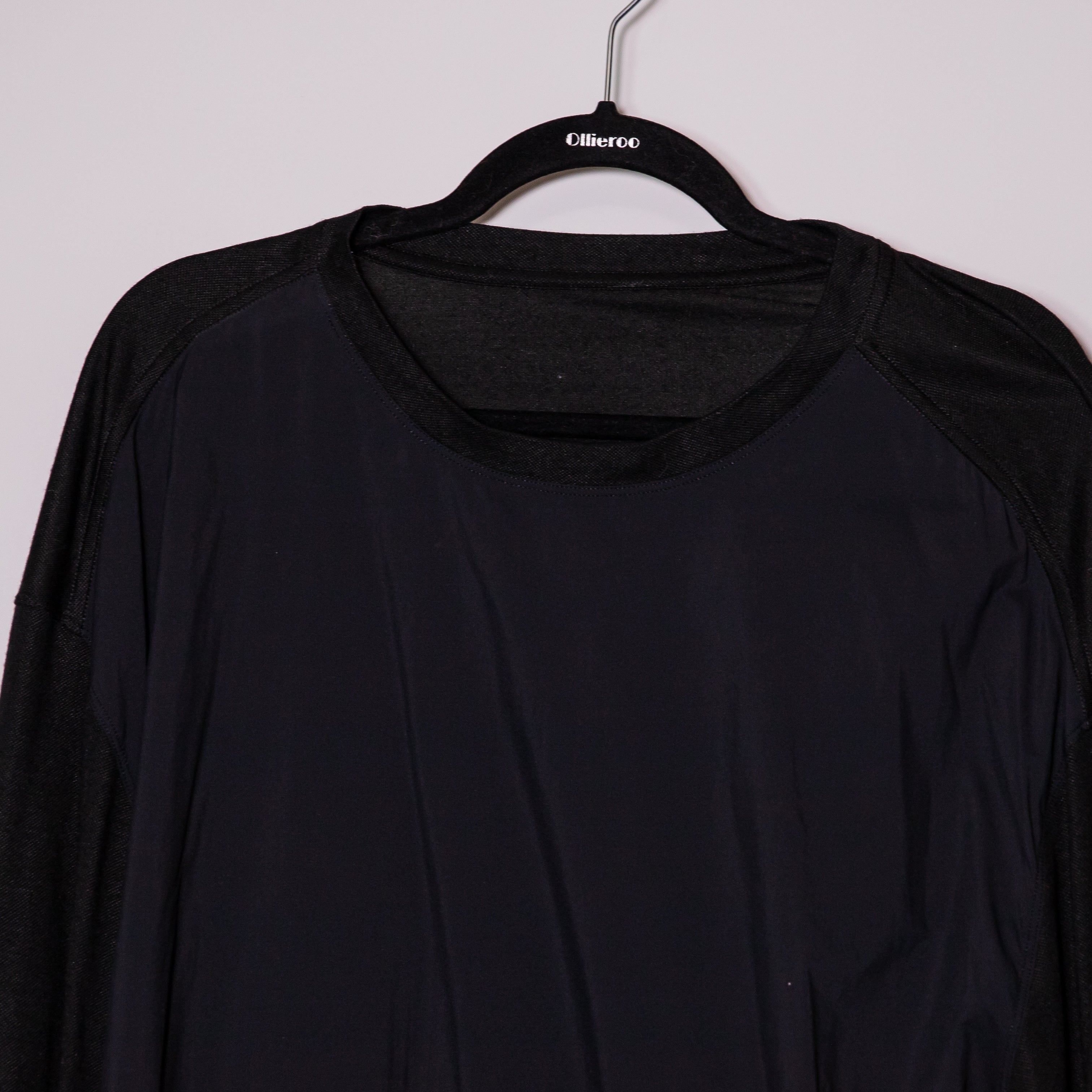 Lululemon Men's Lightweight Breathable Crew Neck Long Sleeve Tee Shirt Black XXL