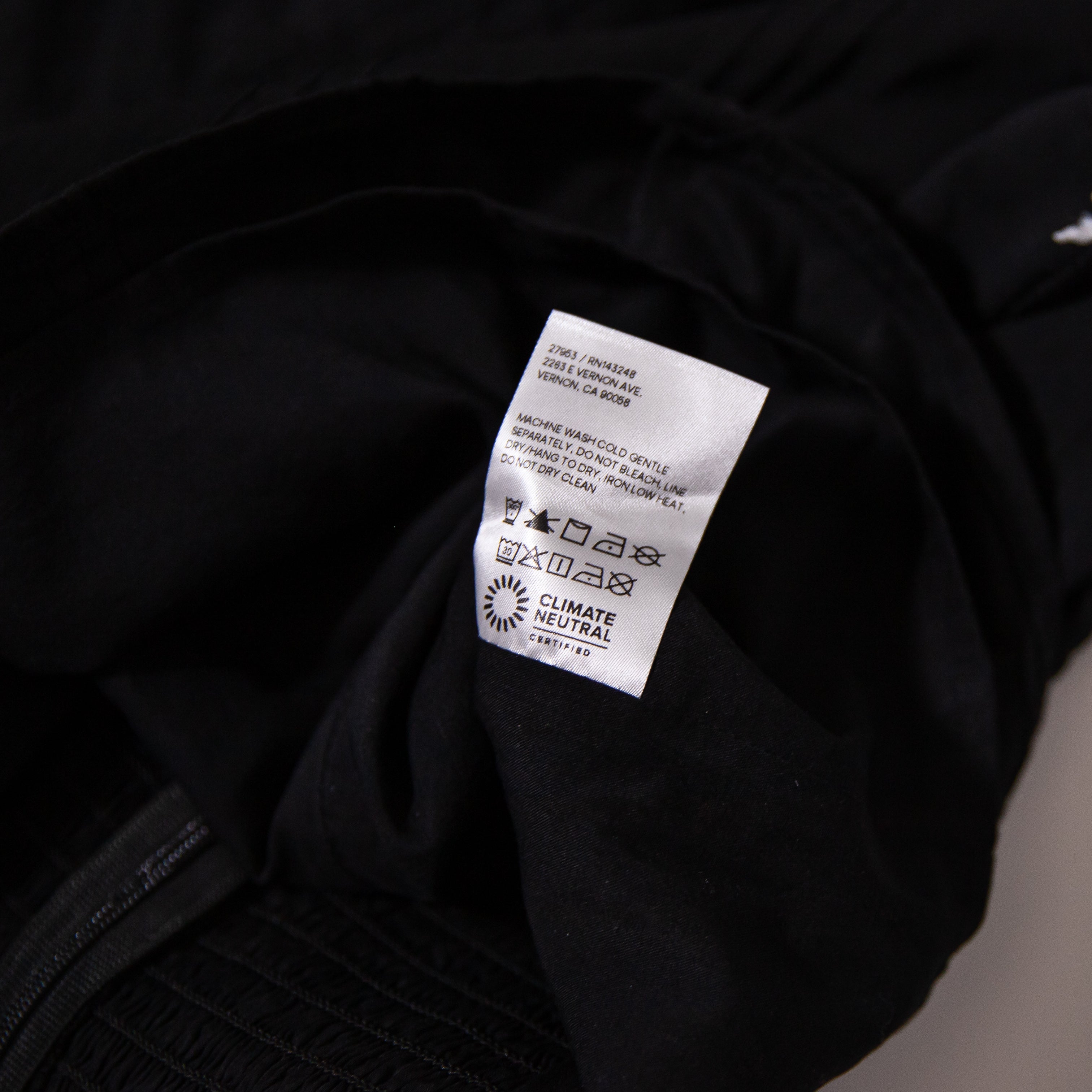 NEW Reformation Adelia Organic Cotton Blend Tie Shoulder Tank Top Black 10