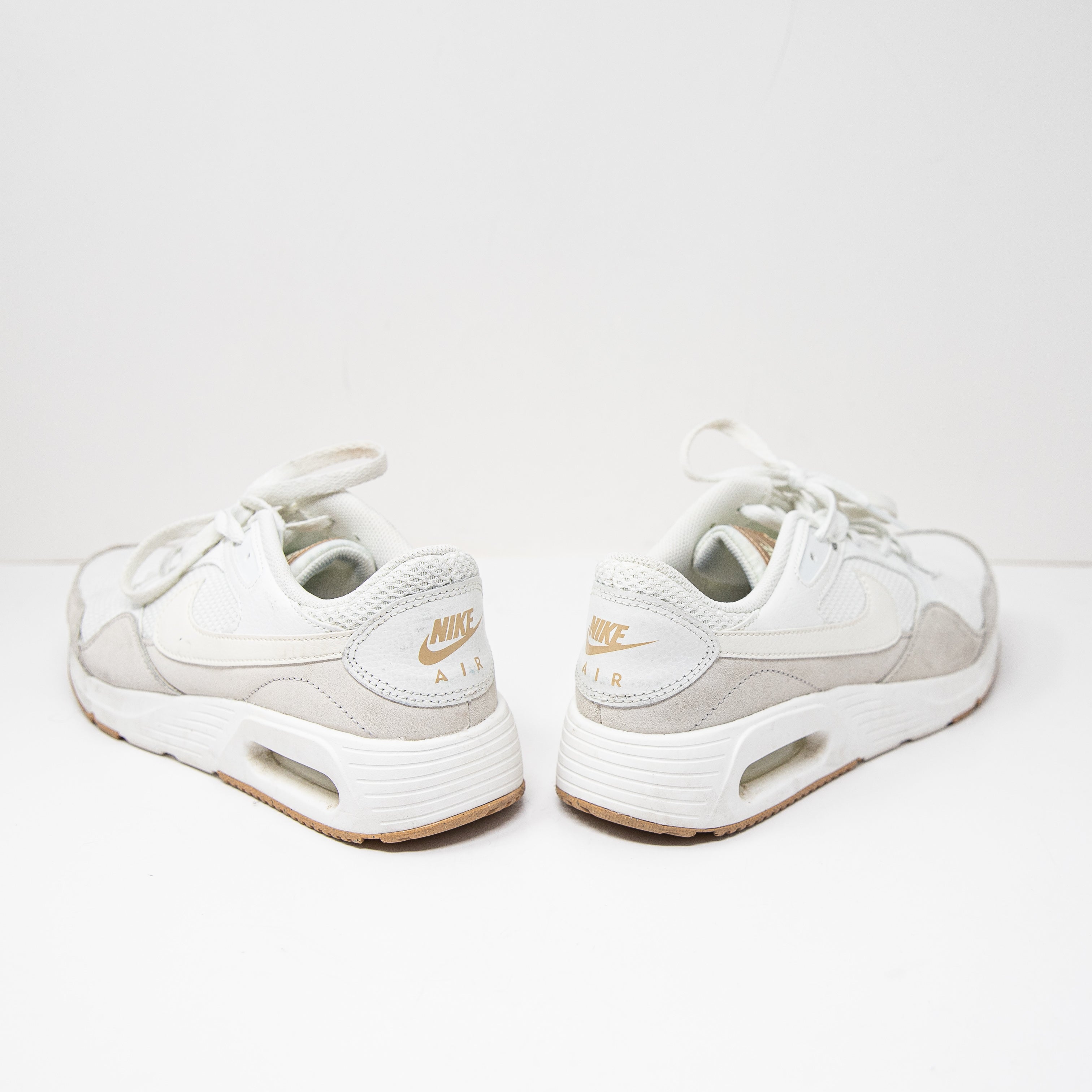 Nike Women's Air Max SC White Platinum Tint CW4554-108 Low Top Lace Up Sneakers