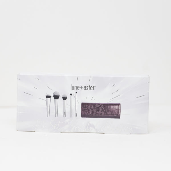 NEW Lune + Aster Jet Set Brush Collection Travel Makeup Applicators