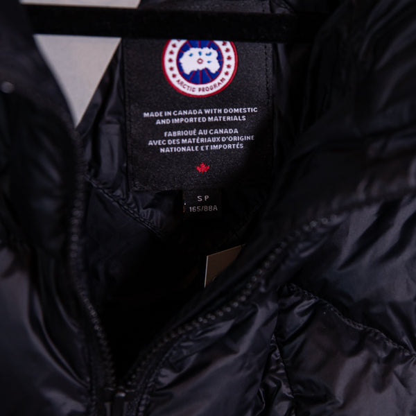 NEW Canada Goose Women's Abbott Hoody Full Zip Lightweight Jacket Black Small