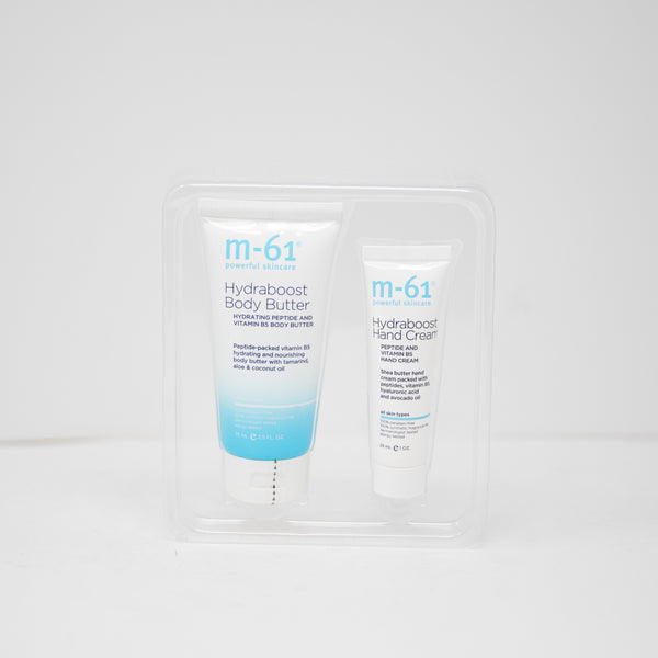 NEW M-61 Powerful Skincare The Body Set Advance Hydration Hand Cream Body Butter