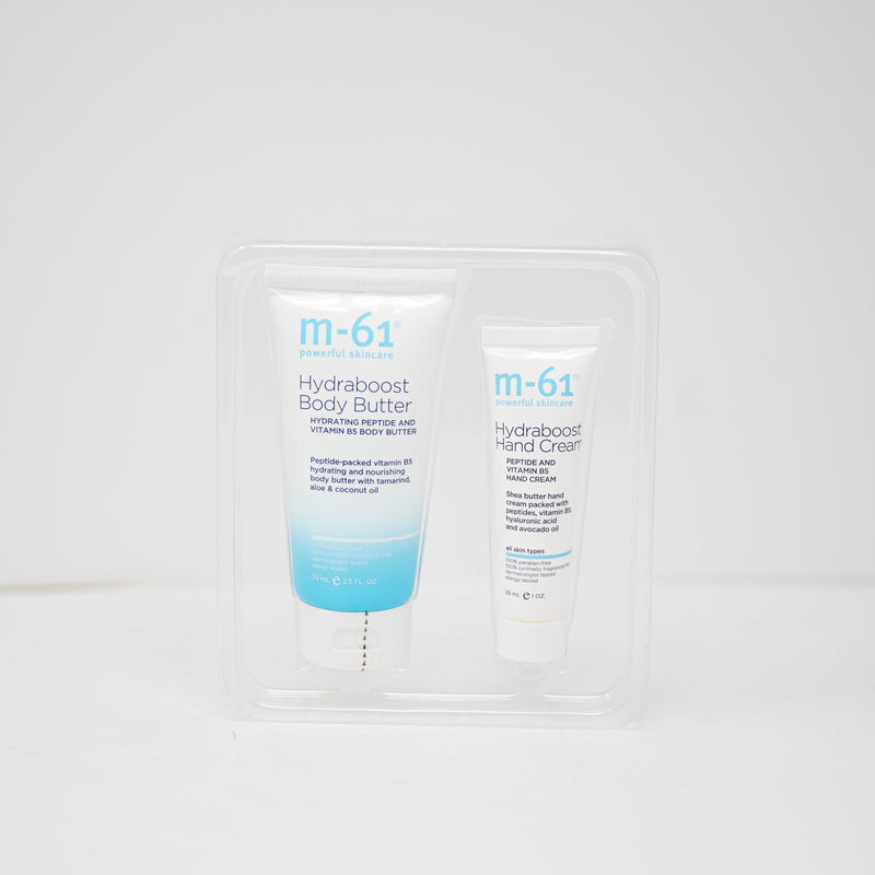 NEW M-61 Powerful Skincare The Body Set Advance Hydration Hand Cream Body Butter