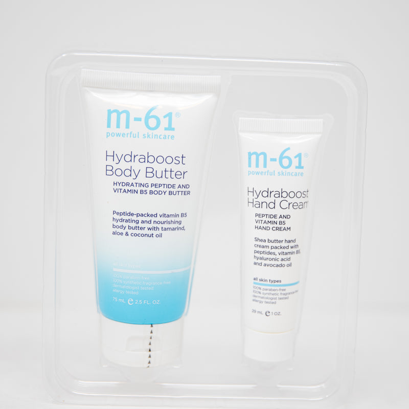 NEW M-61 Powerful Skincare The Body Set Advance Hydration Hand Cream Body Butter