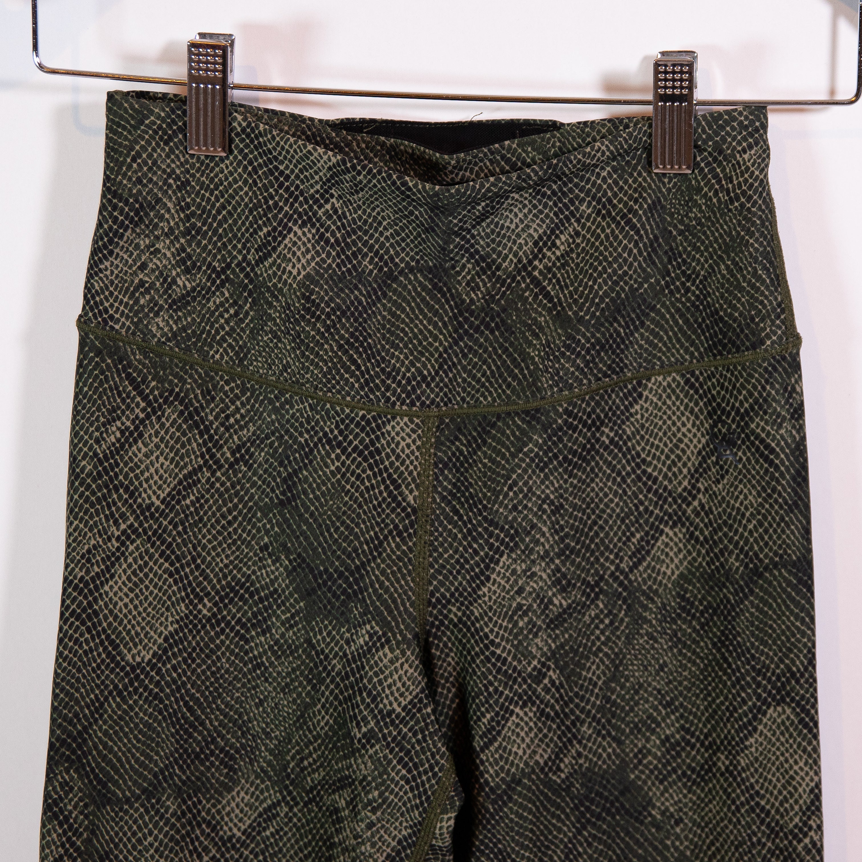 Good American Women's Core Strength High Waisted Snake Animal Print Leggings 0