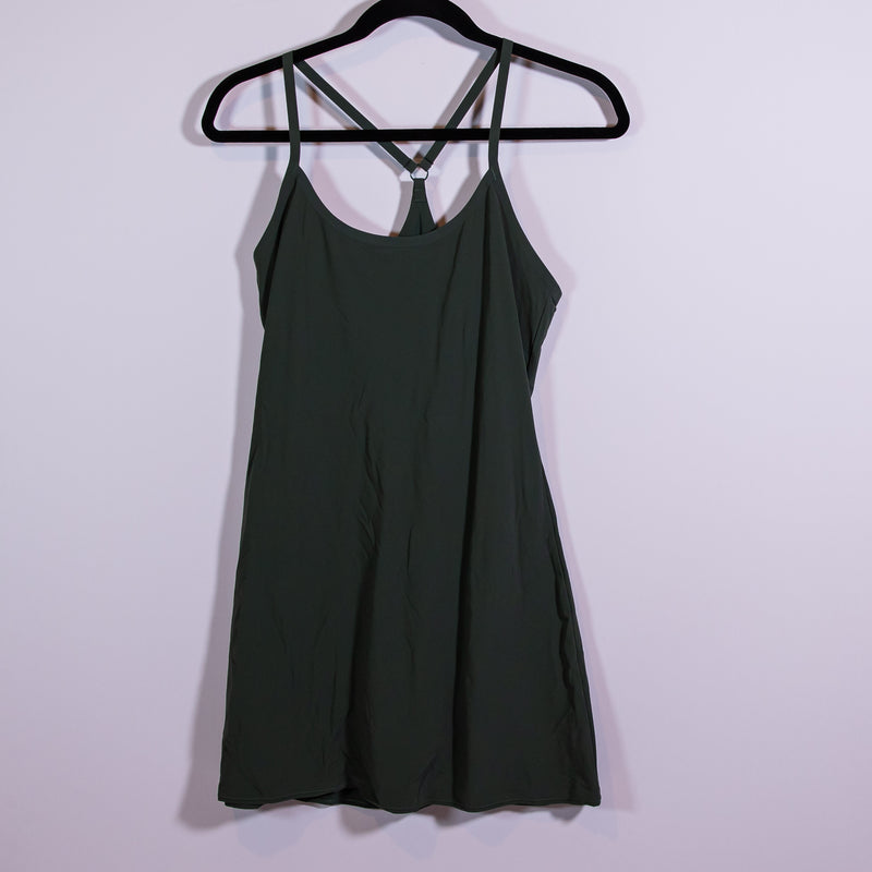 Outdoor Voices Women's The Original Exercise Racerback Athletic Dress Green XS