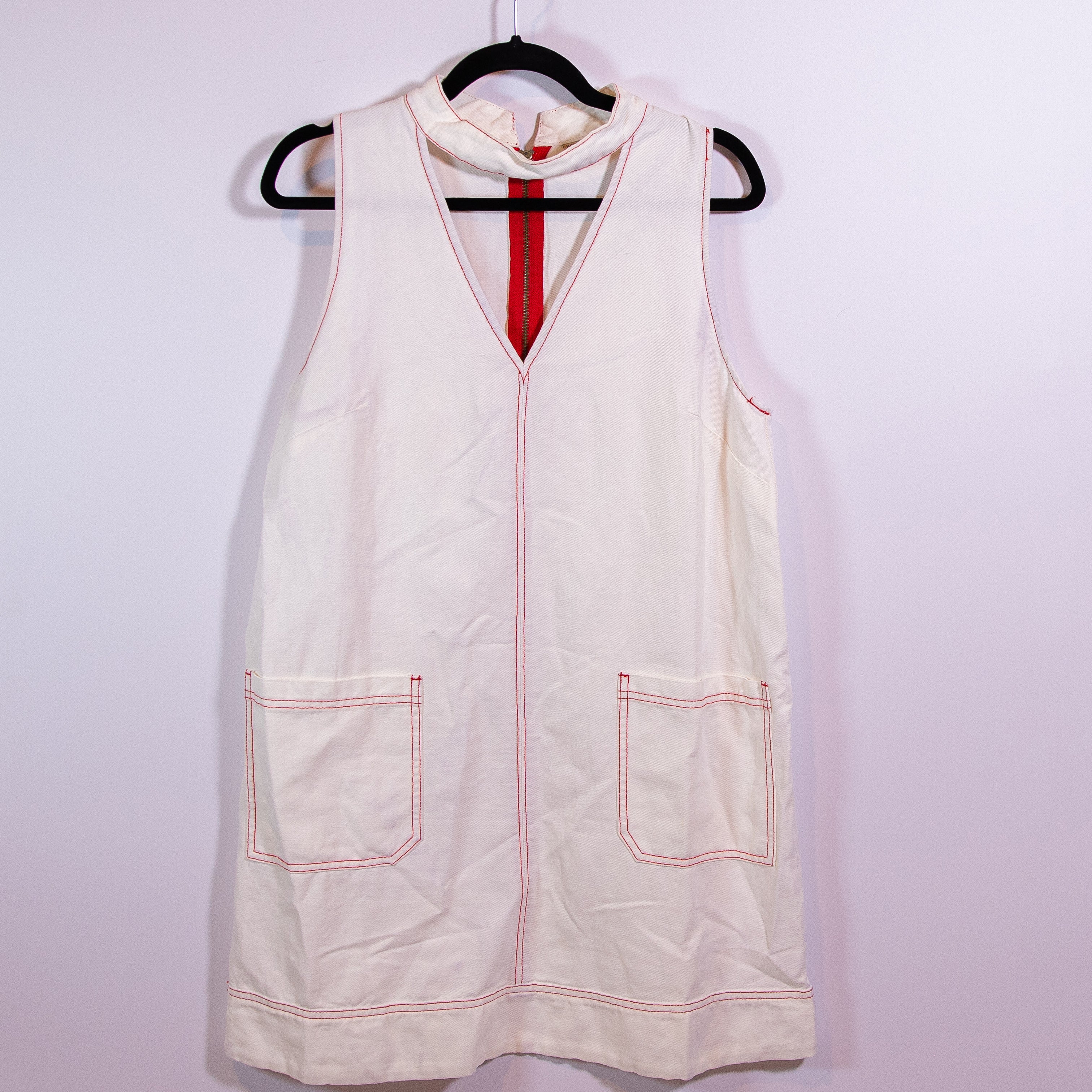 Anthropologie Holding Horses Cotton Linen Western Wear Pullover Mini Dress Large