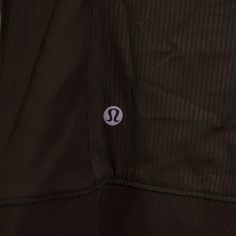 Lululemon Dance Studio Full Zip Hoodie Reversible Jacket III Dark Olive Green 4