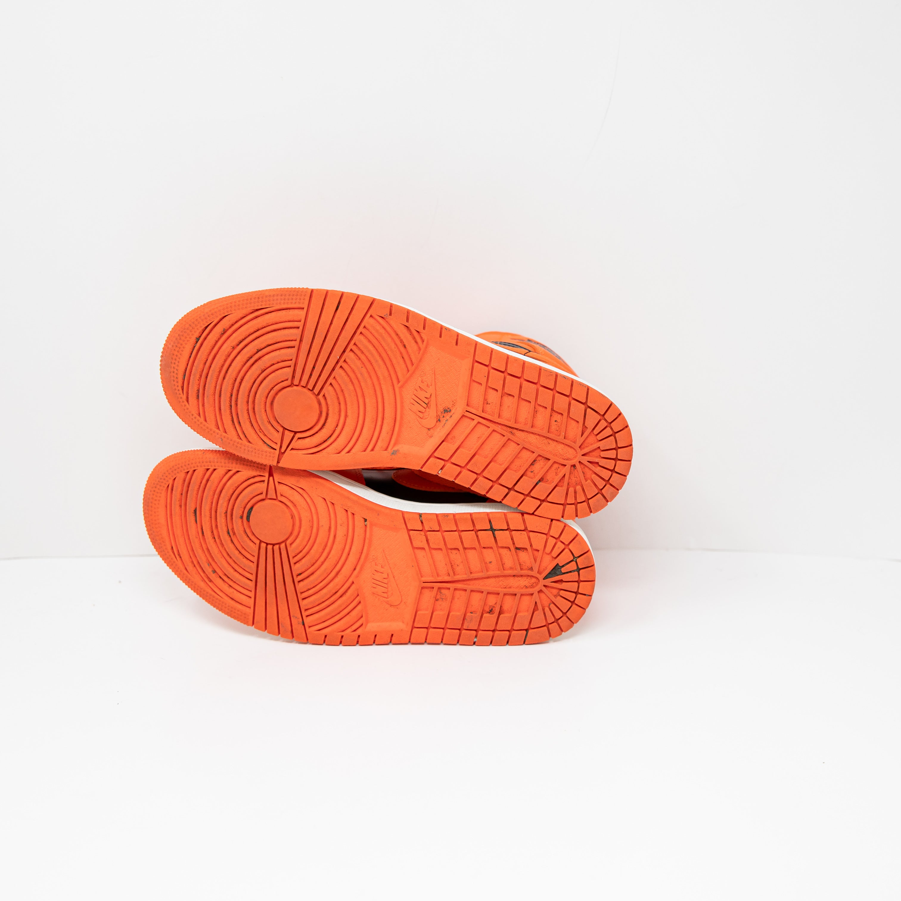 Nike Air Jordan 1 Mid SE High Top Sneakers Shoes Crimson Bliss Rush Orange 7