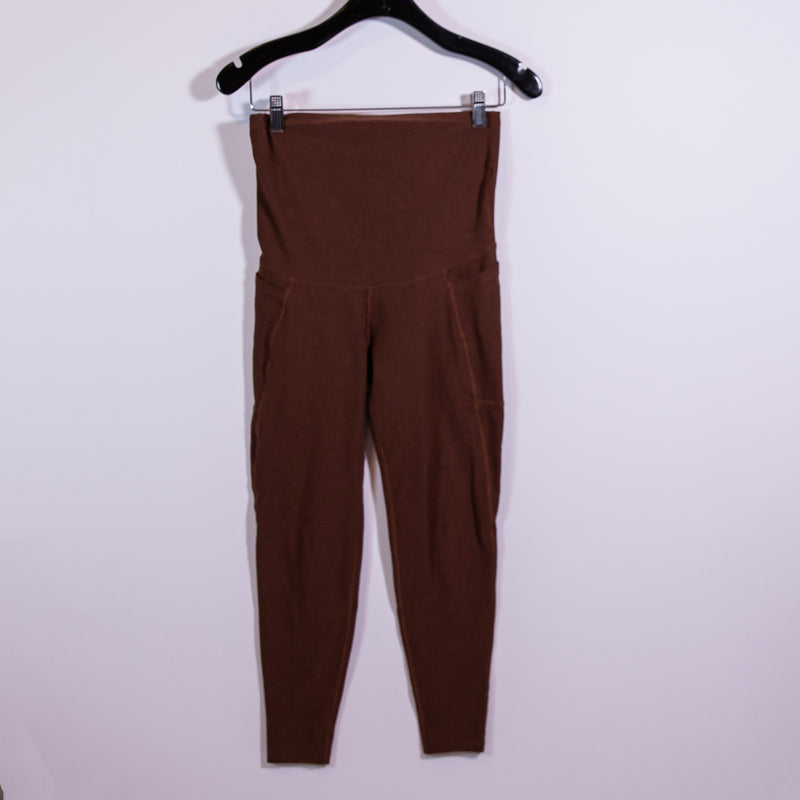 Beyond Yoga Beyond The Bump Spacedye Love The Bump Maternity Pocket Midi Legging