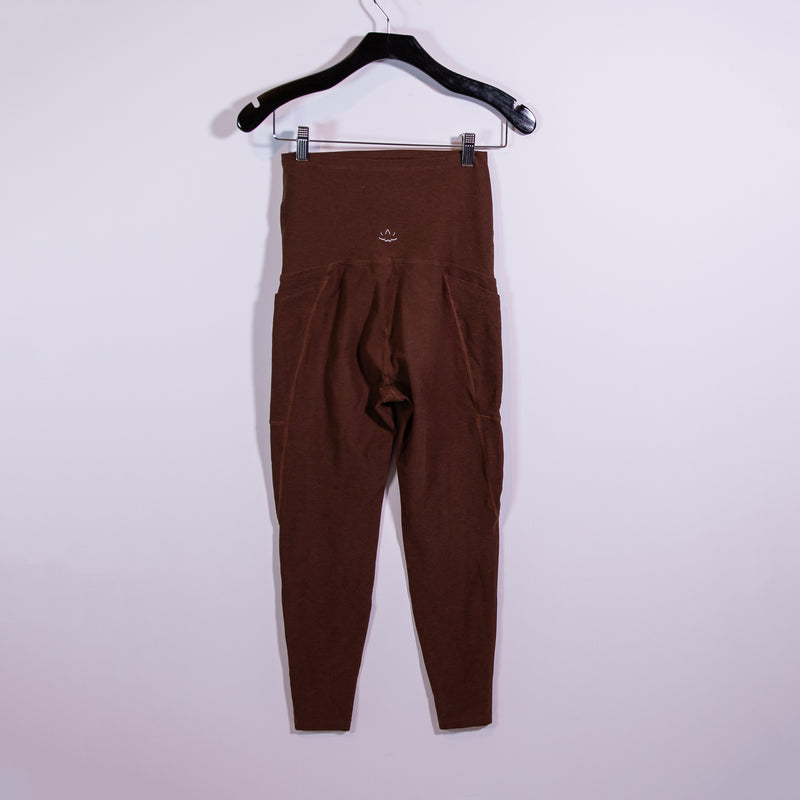 Beyond Yoga Beyond The Bump Spacedye Love The Bump Maternity Pocket Midi Legging