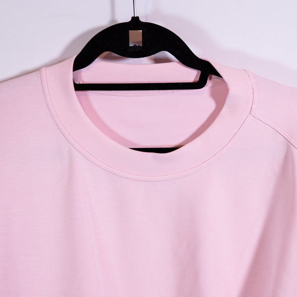Lululemon Women's Softstreme Perfectly Oversized Cropped Crew Vitapink Sweater M