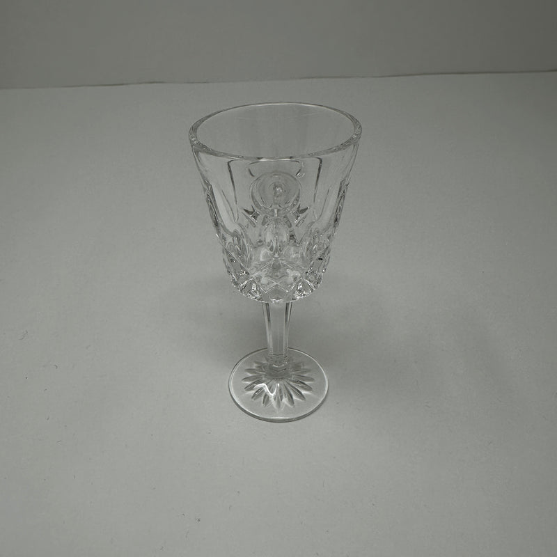Waterford Crystal Lismore Cut Mini Cordial Liqueur Cup Christmas Ornament Clear