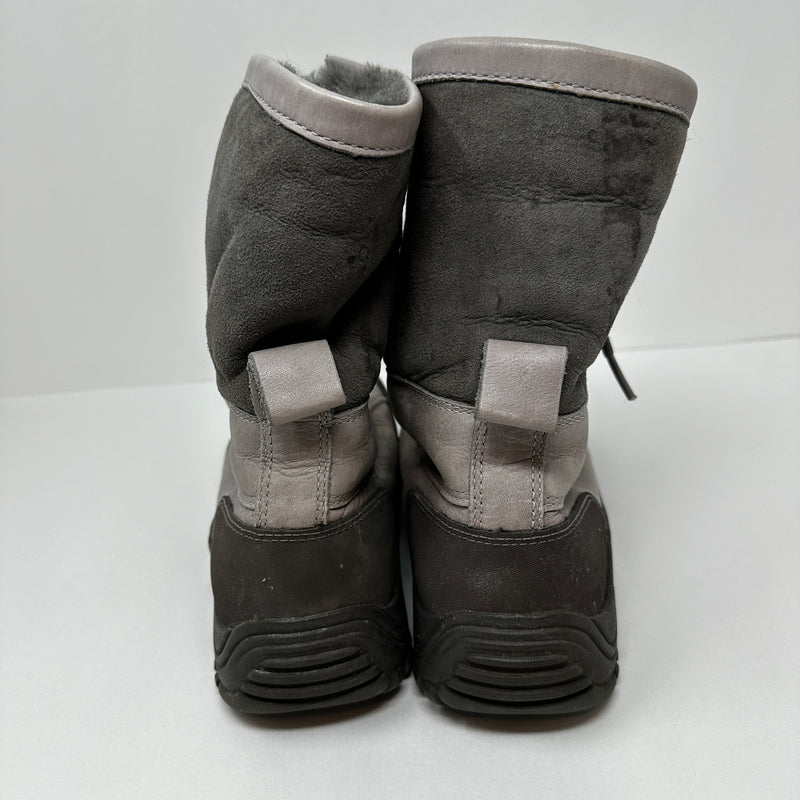 Ugg Women's Adirondack II Waterproof Snow Rain Winter Lace Up Boots Shoes Grey 8