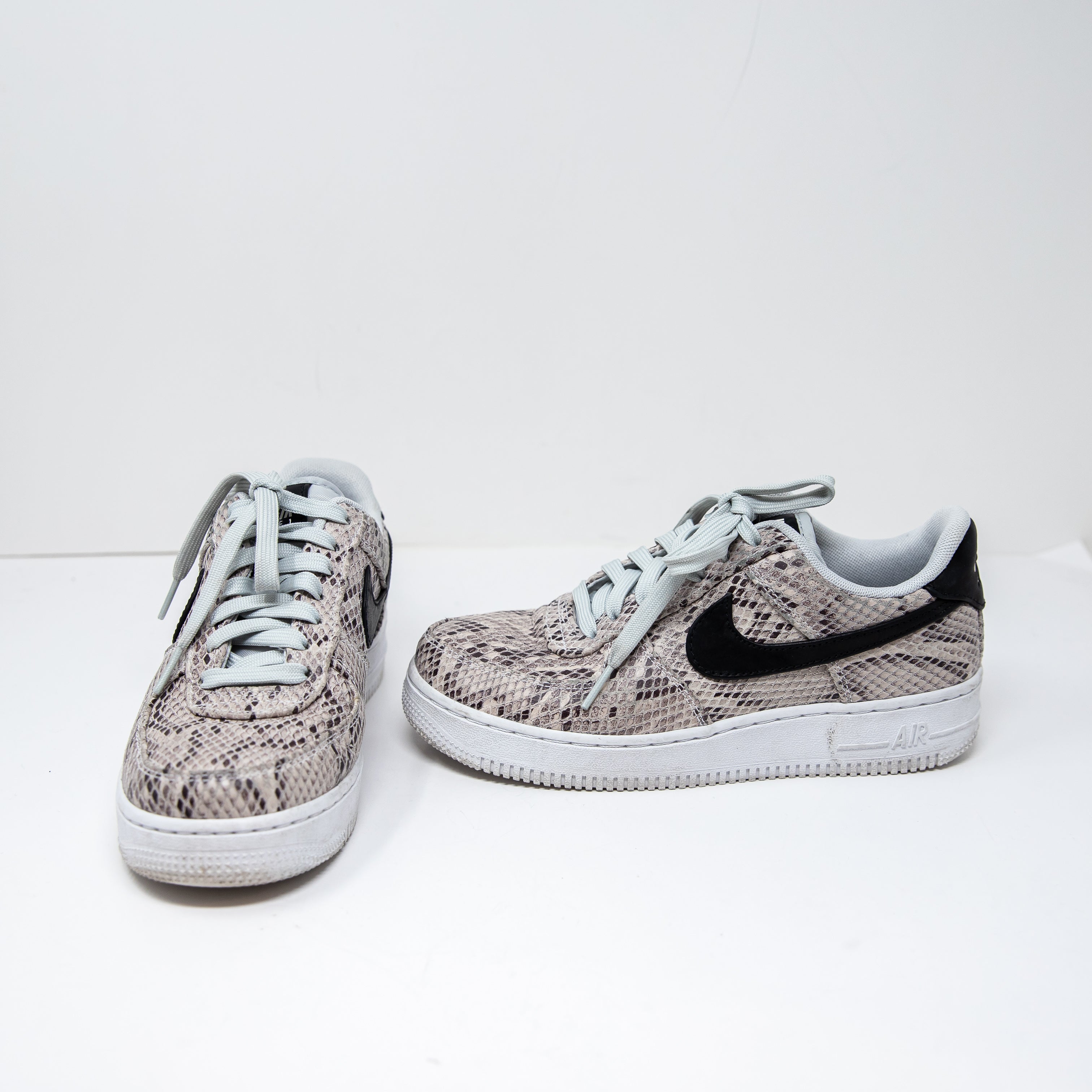 Nike Women's Air Force 1 Low Snakeskin 2019 BQ4424-100 Low Top Sneakers Shoes 5